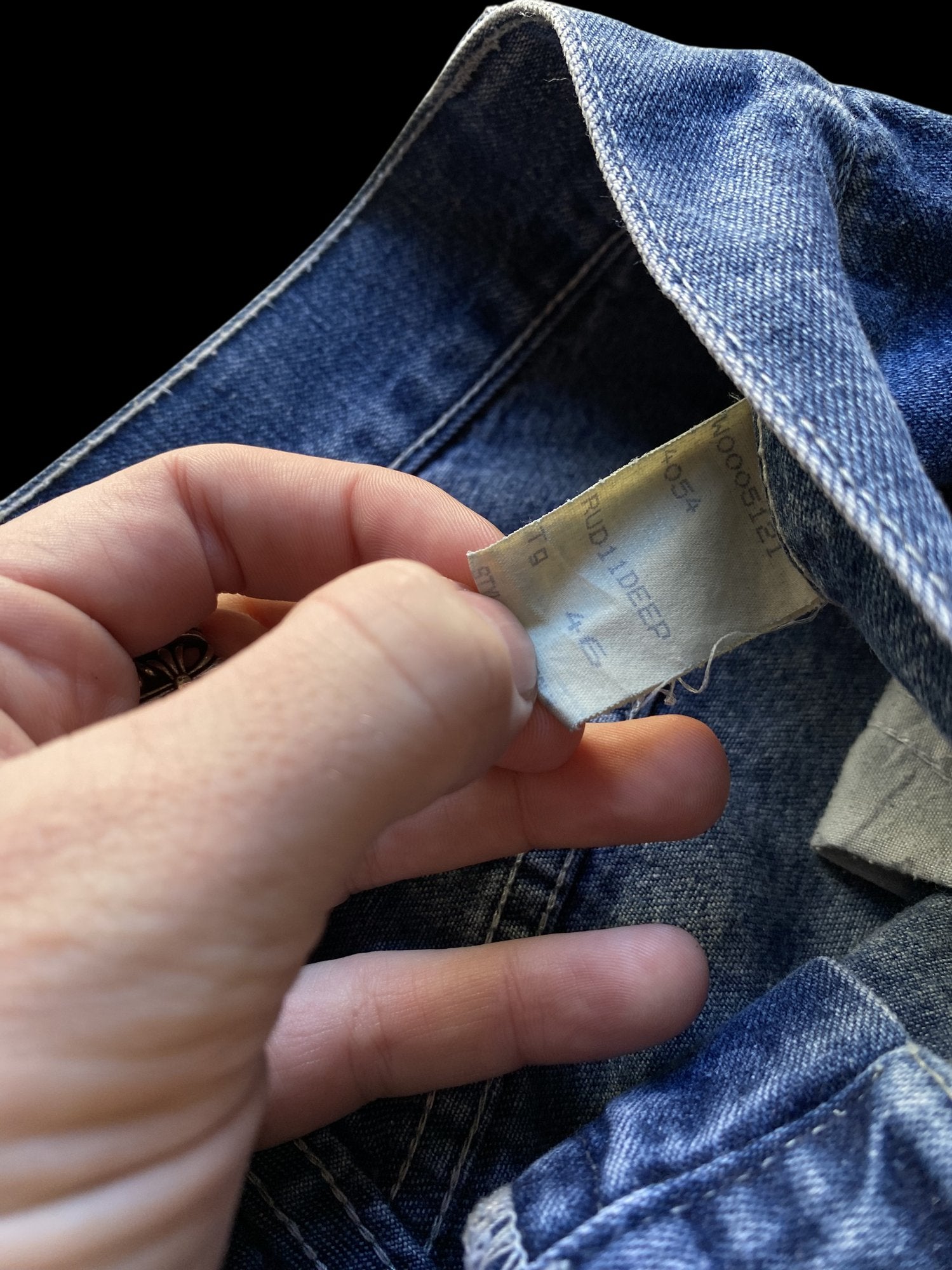 Authentic 10'5 Wild Carpenter Denim Jeans Blue