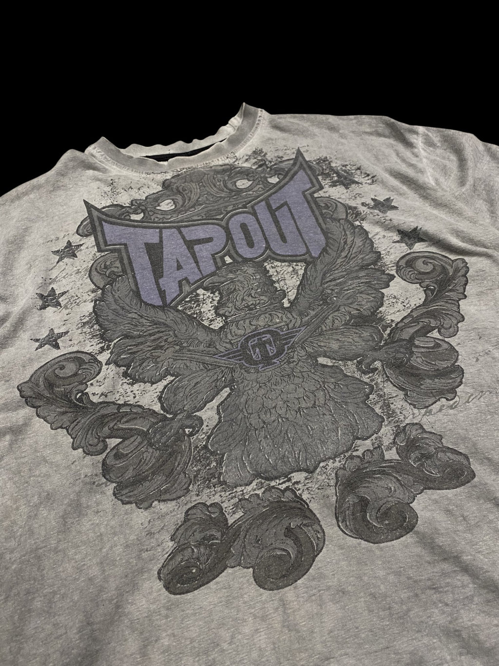 Tapout Graphic Eagle T-Shirt Grey