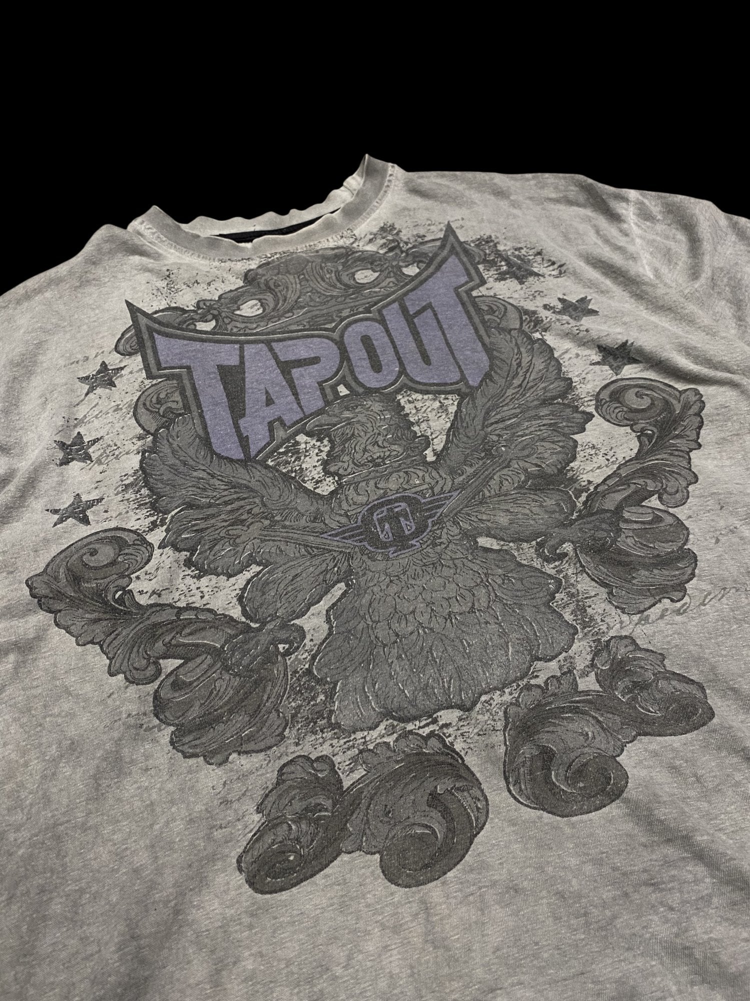 Tapout Graphic Eagle T-Shirt Grey