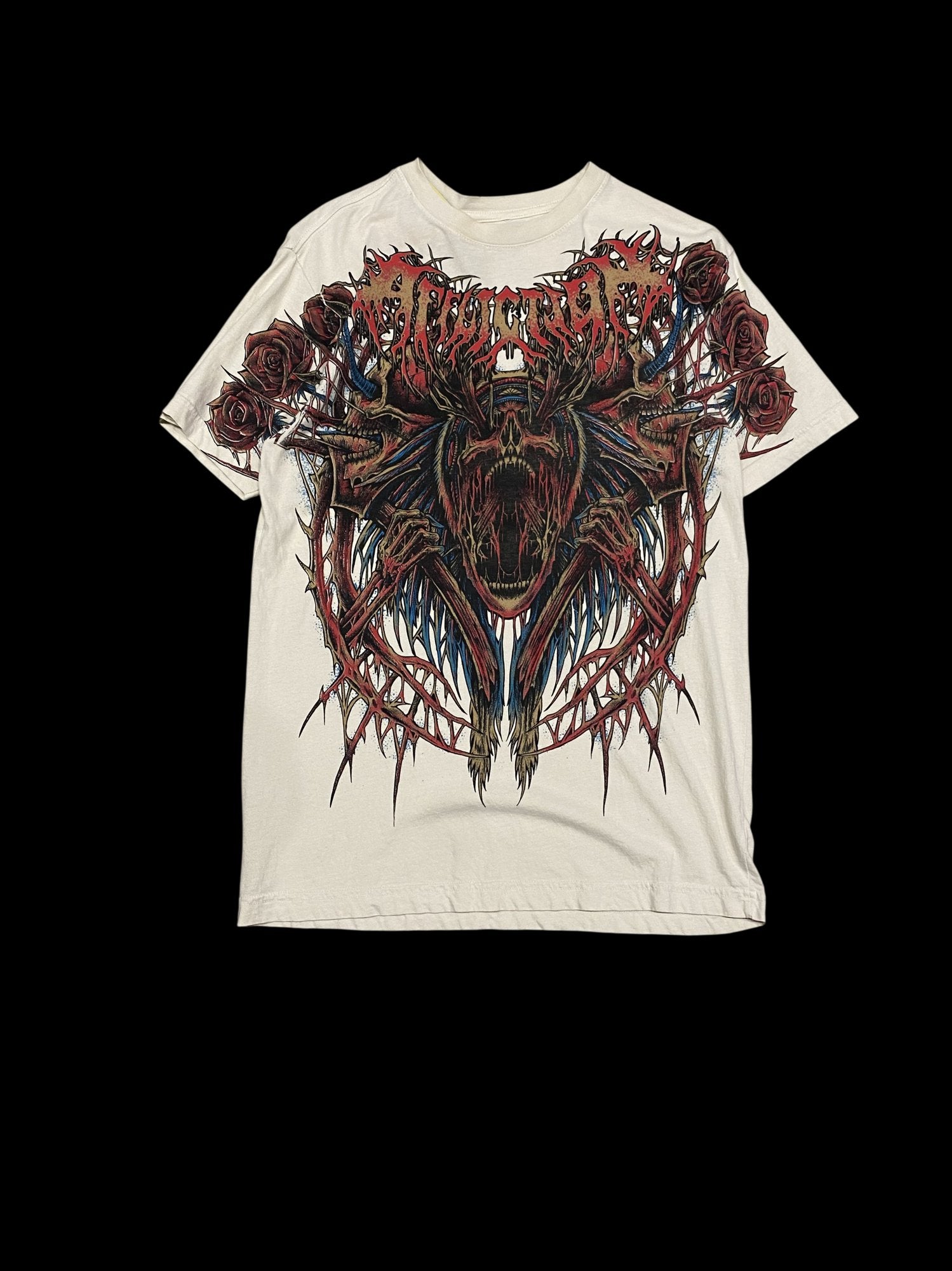 Affliction Graphic T-Shirt Beige