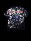 Vintage Reprint Iron Maiden Graphic Band T-shirt Black