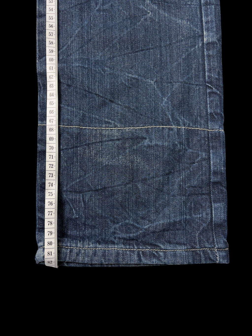 00' Rodeo Plaid Pocket Distressed Denim