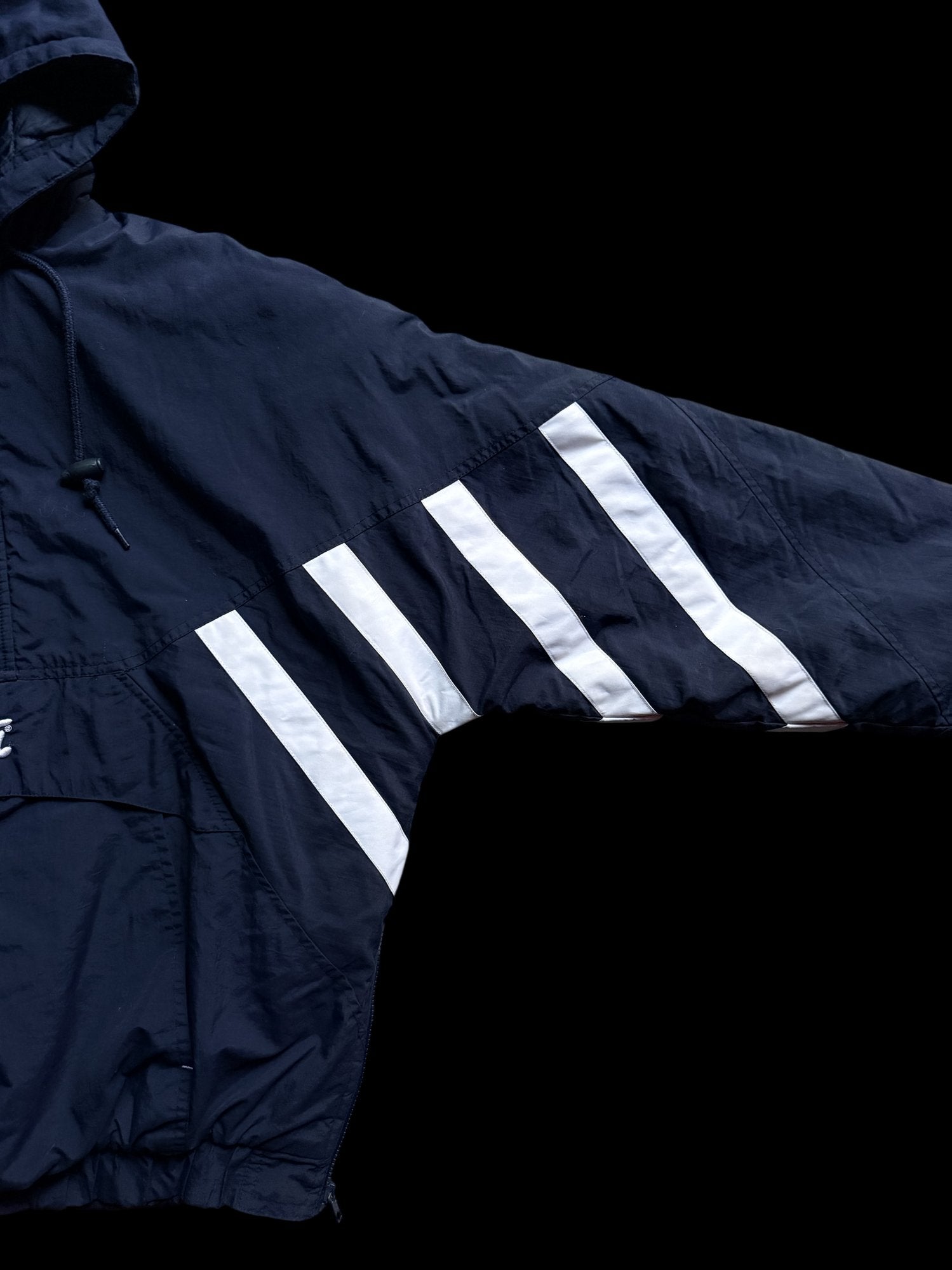 Patta Mitchell & Ness Anorak Jacket Navy Blue