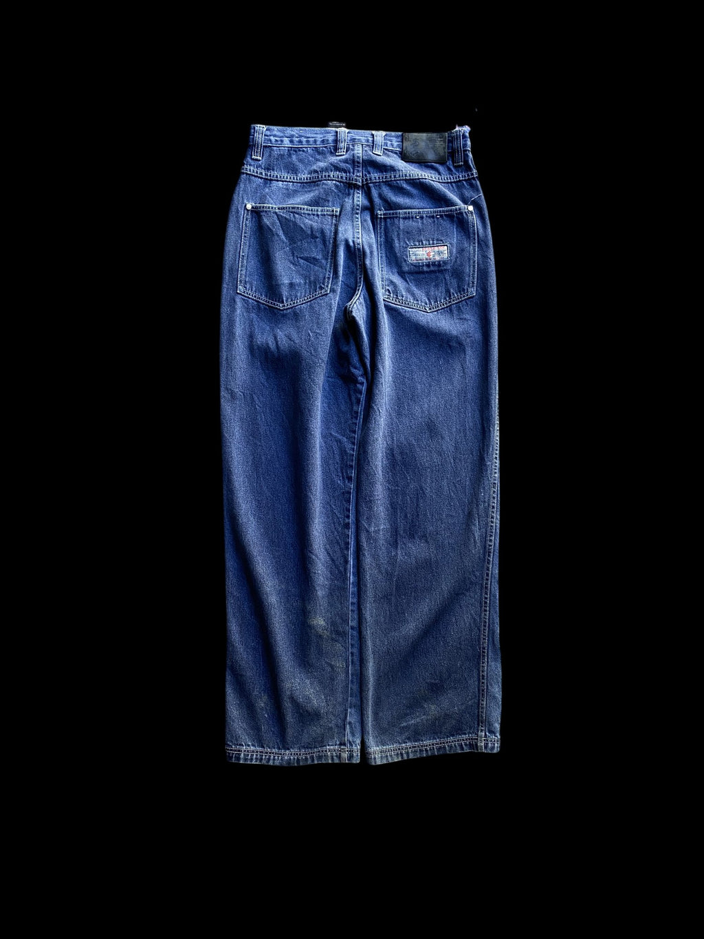 Rocawear Wide Leg Denim Jeans Blue