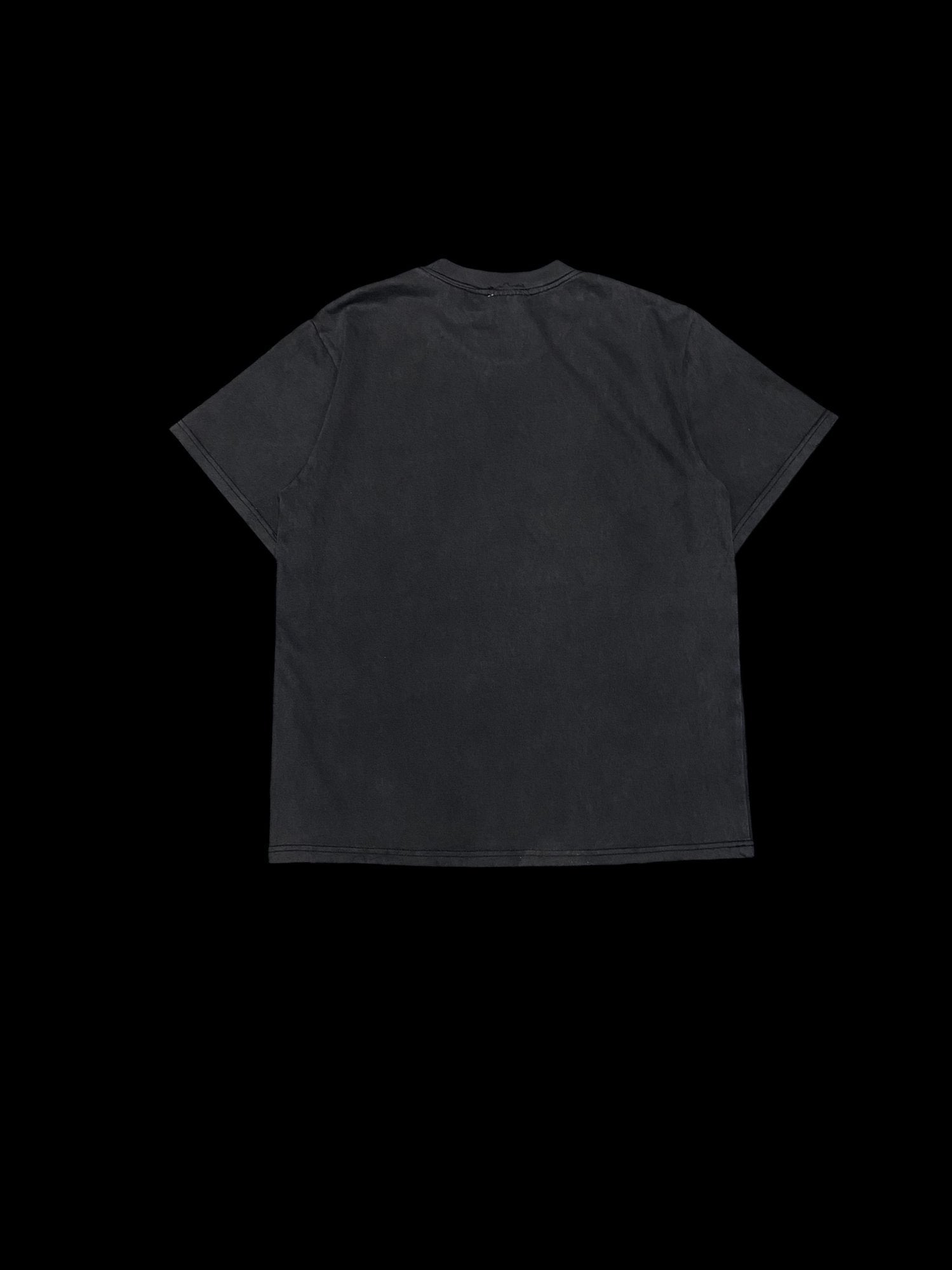 Black Graphic Necklace Print T-Shirt