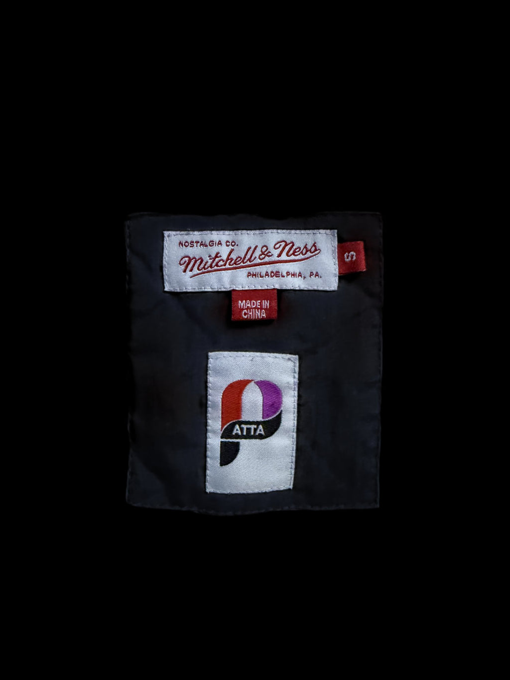 Patta Mitchell & Ness Anorak Jacket Navy Blue