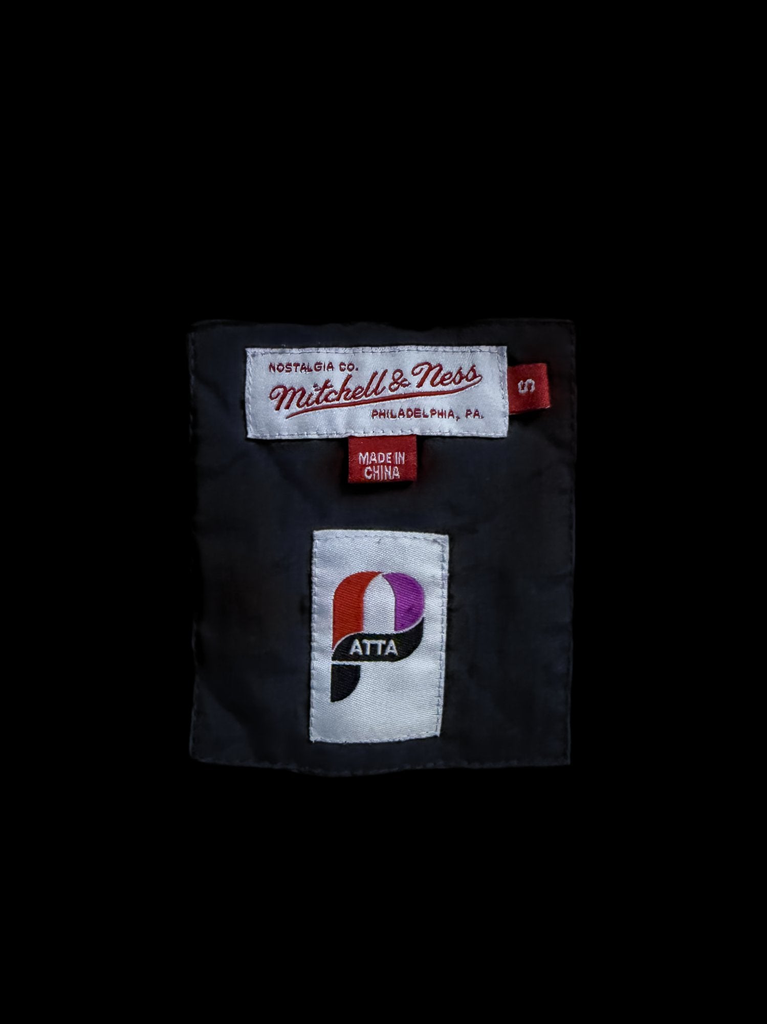 Patta Mitchell & Ness Anorak Jacket Navy Blue