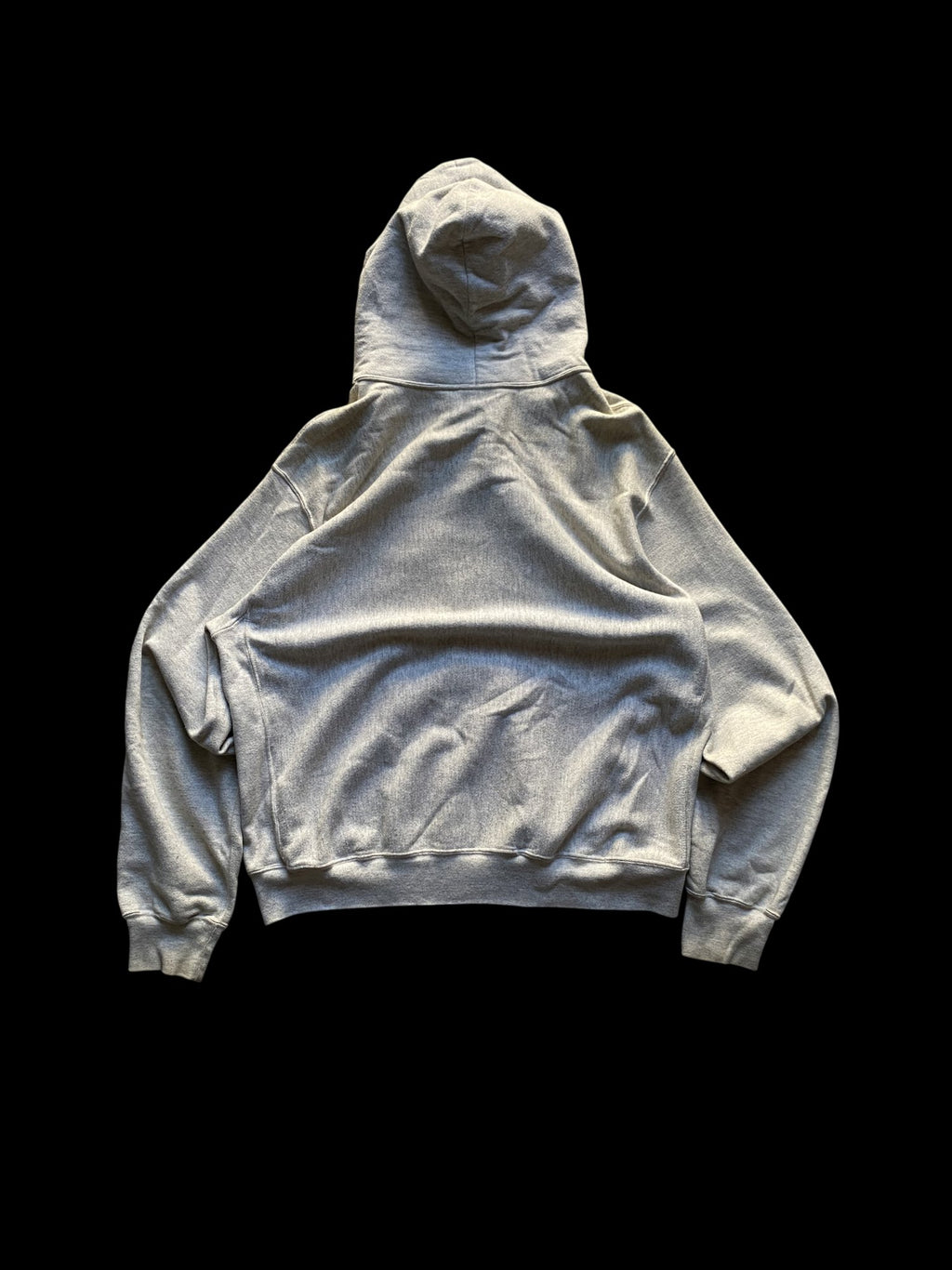 Army Full-Zip Hooded Sweatshirt Gray
