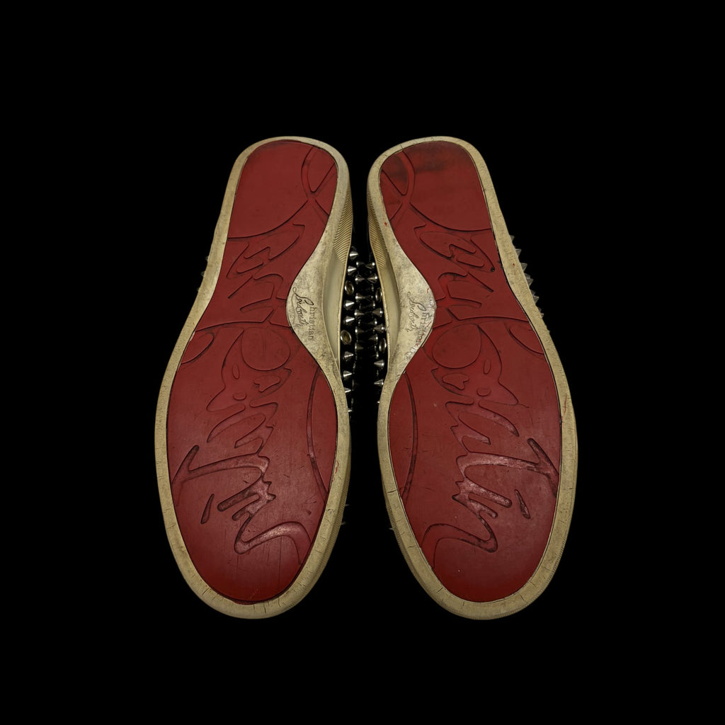 00' Christian Louboutin Louis Spiked High-Top's