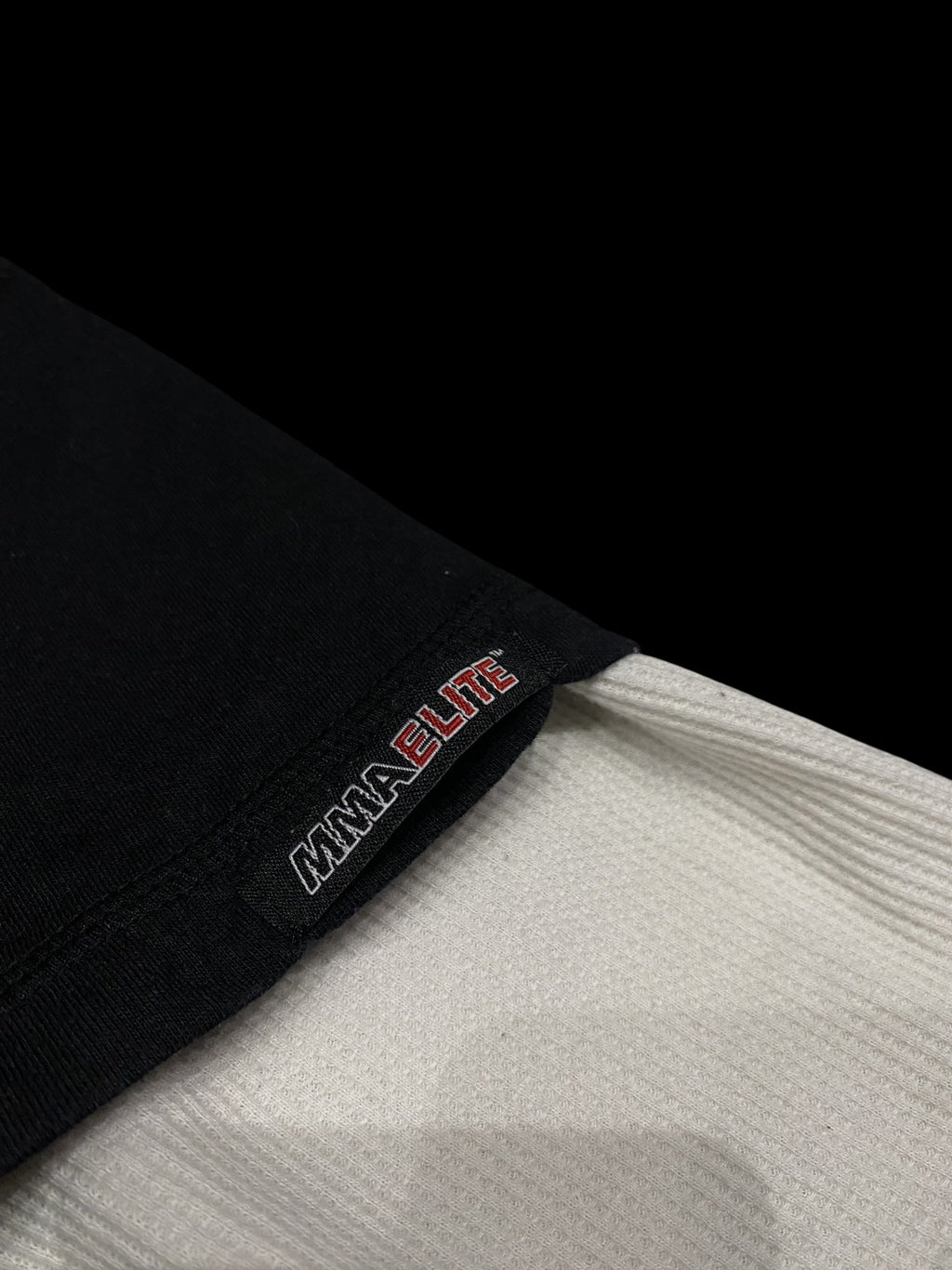 MMA Elite Graphic Long Sleeve T-Shirt Black