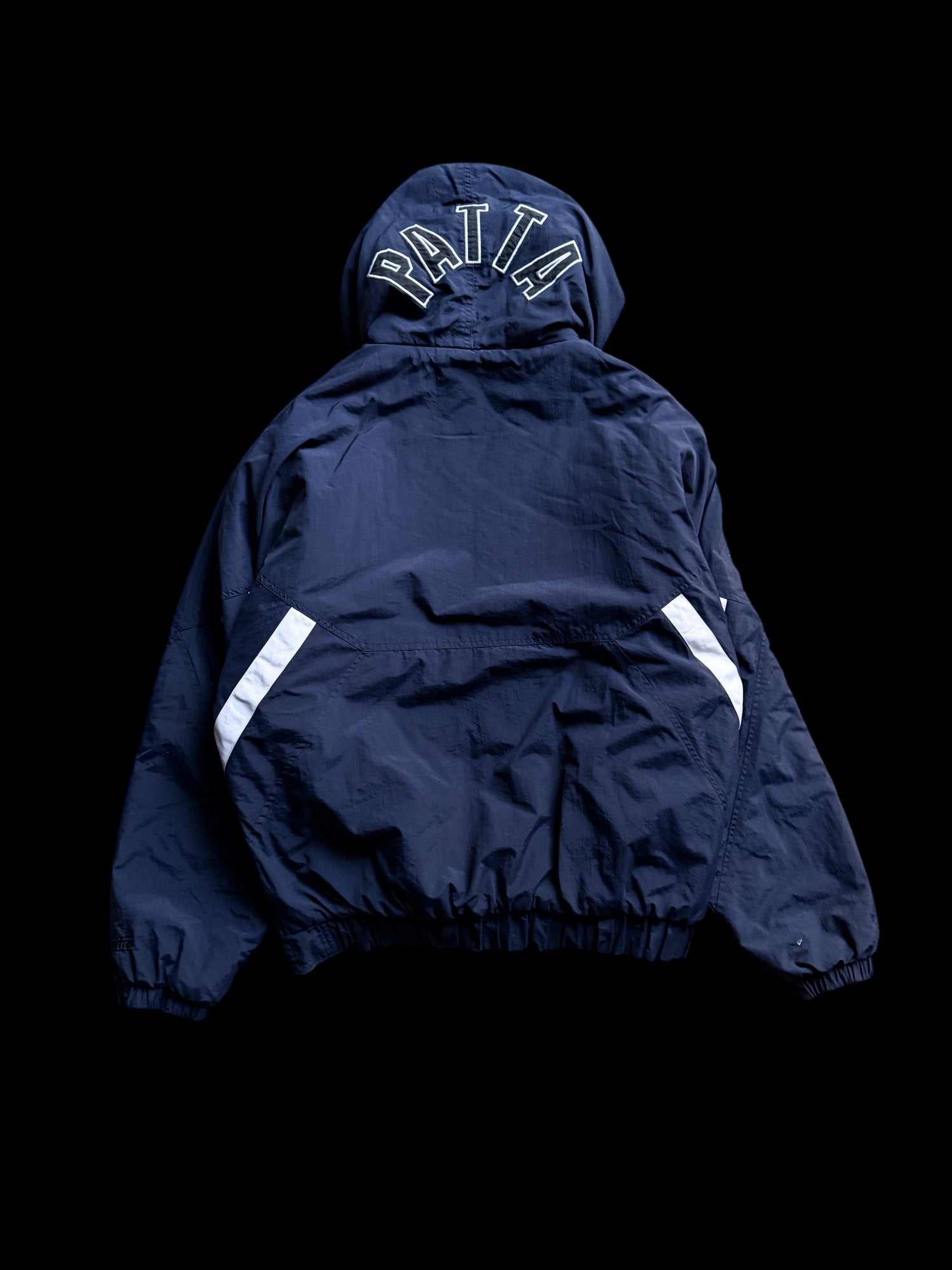 Patta Mitchell & Ness Anorak Jacket Navy Blue