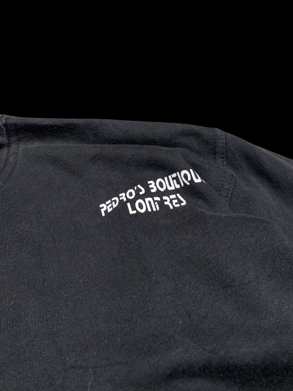 Comme des Fuckdown Graphic Sweatshirt Black