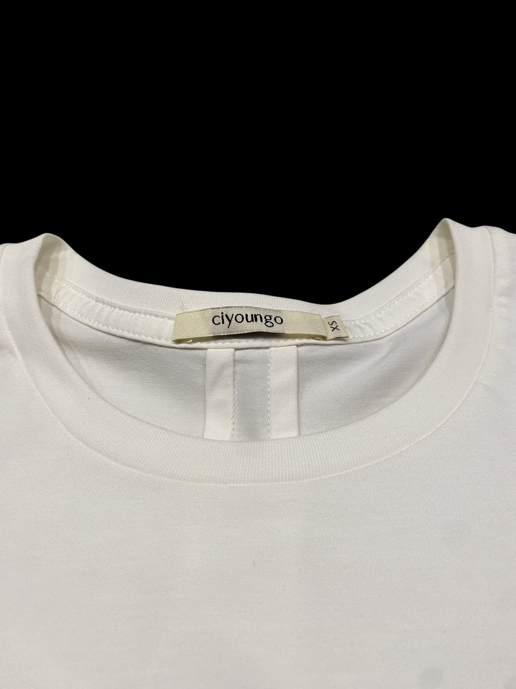 Cityoung Dino Graphic T-Shirt White