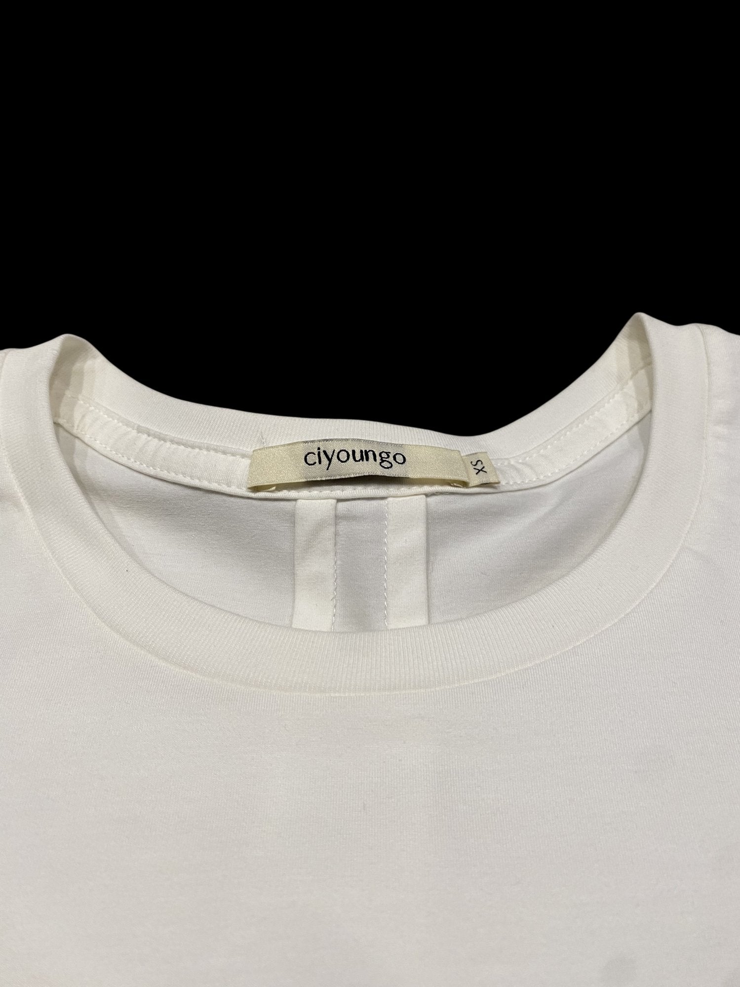 Cityoung Dino Graphic T-Shirt White