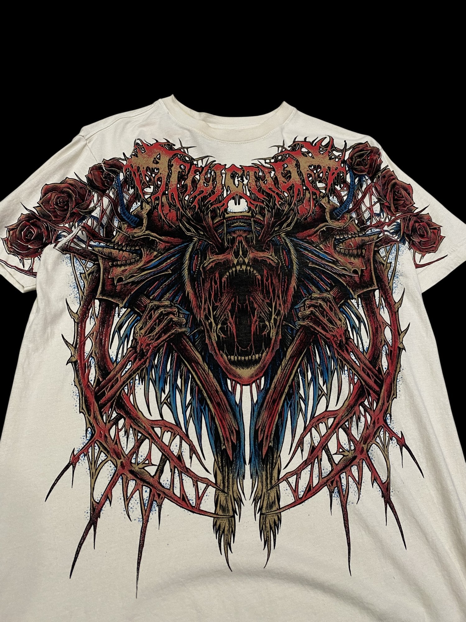 Affliction Graphic T-Shirt Beige