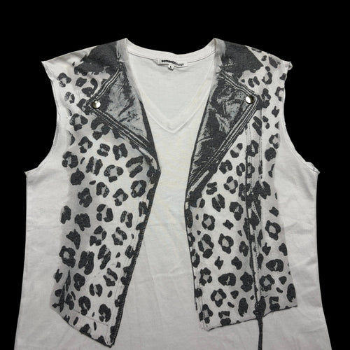 00' Semantic Design Sleeveless Graphic Tank