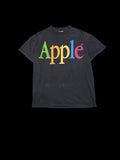 Vintage Reprint Apple Rumba Graphic T-Shirt Black