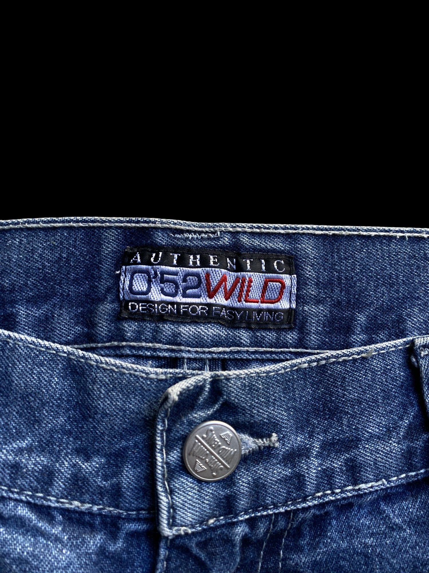 Authentic 10'5 Wild Carpenter Denim Jeans Blue