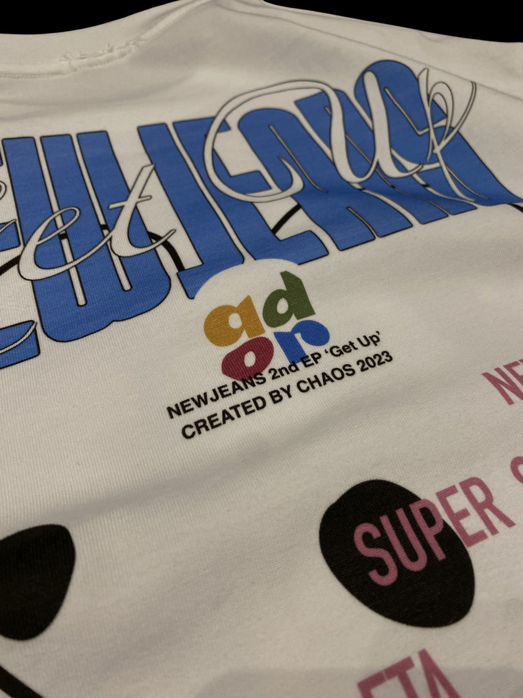 New Jeans 2023 Graphic Long Sleeve T-Shirt White