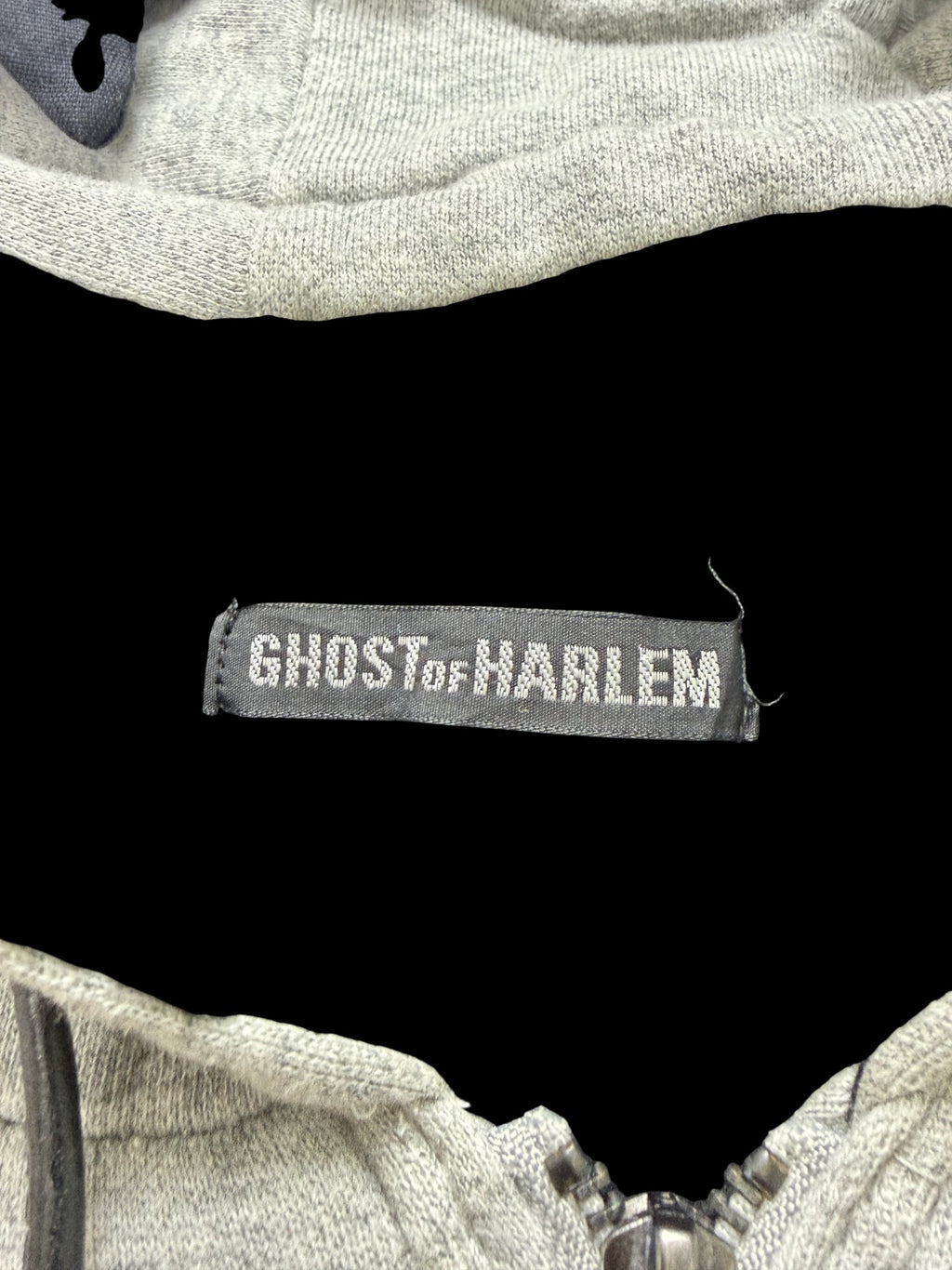 00' Ghost of Harlem Graphic Full-Zip Hoodie