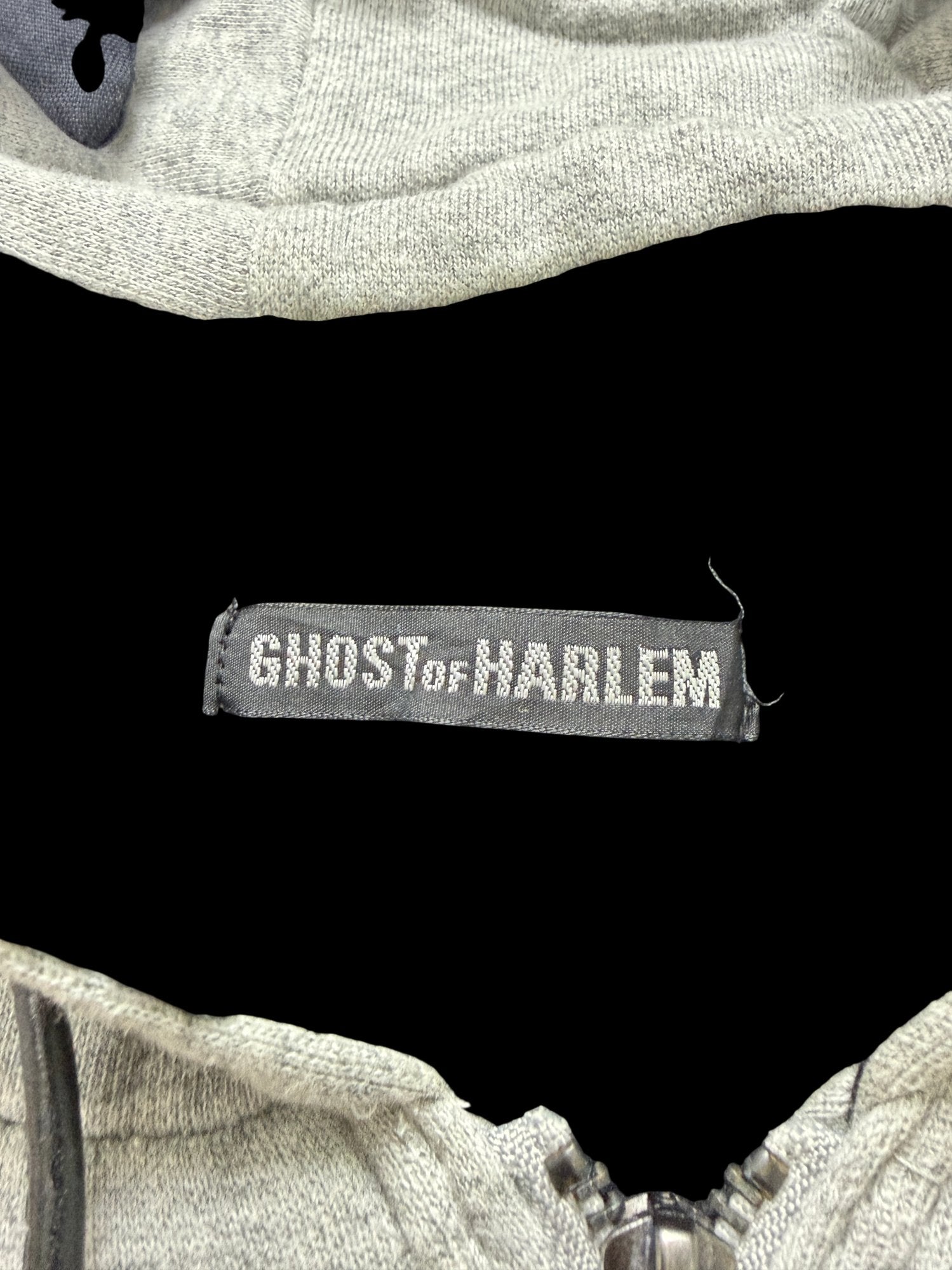 00' Ghost of Harlem Graphic Full-Zip Hoodie