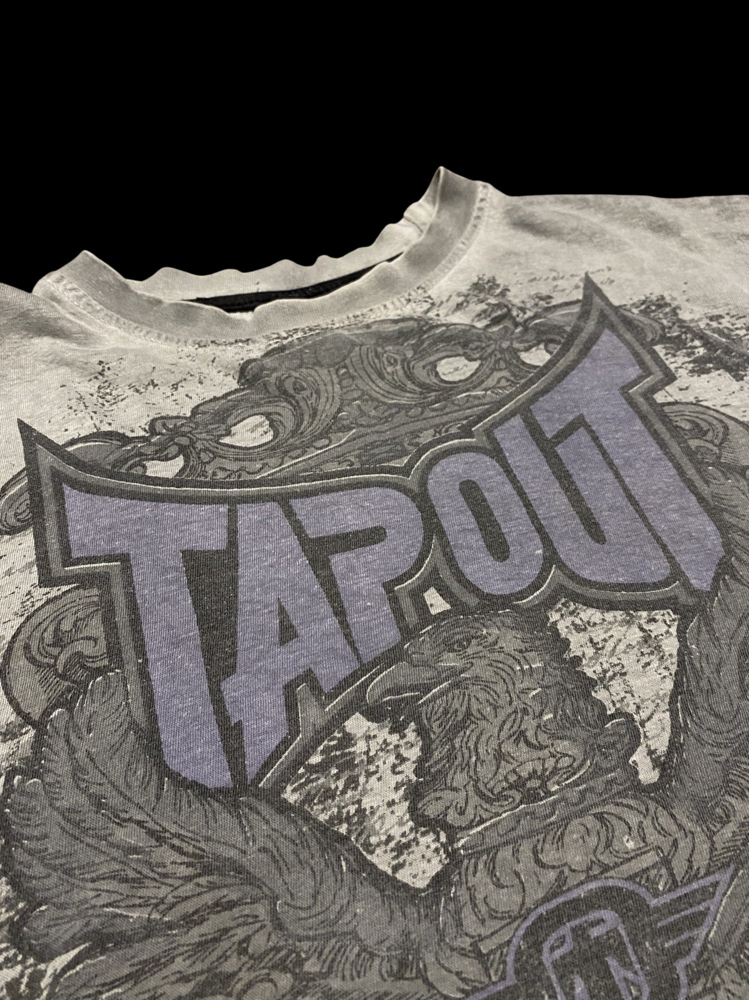 Tapout Graphic Eagle T-Shirt Grey