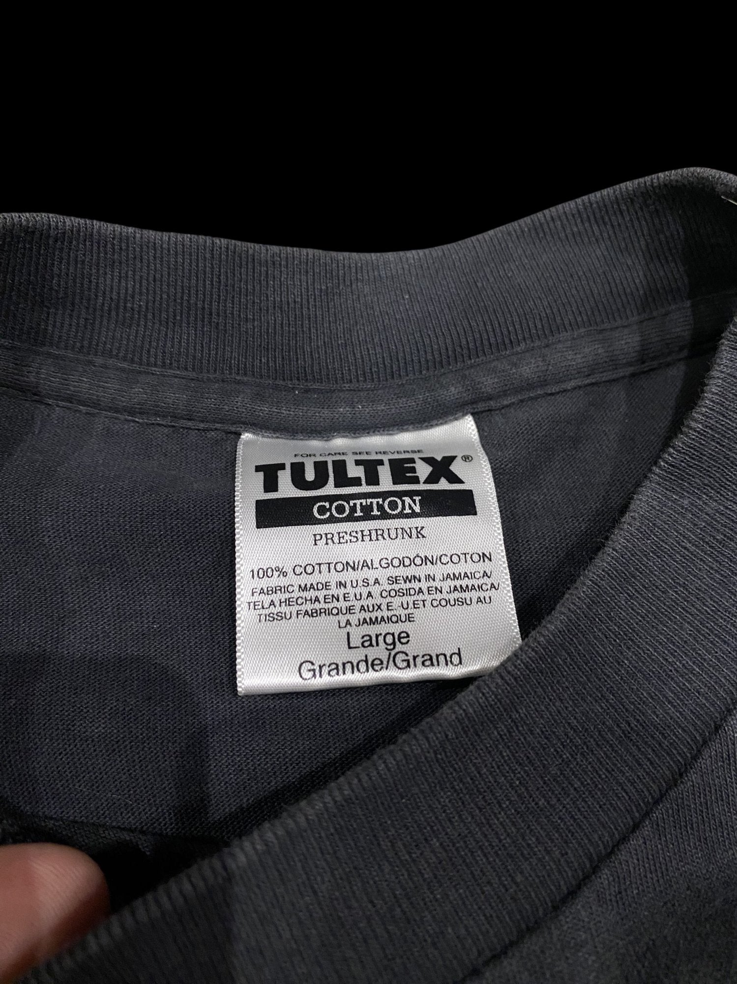 Vintage Reprint Apple Rumba Graphic T-Shirt Black