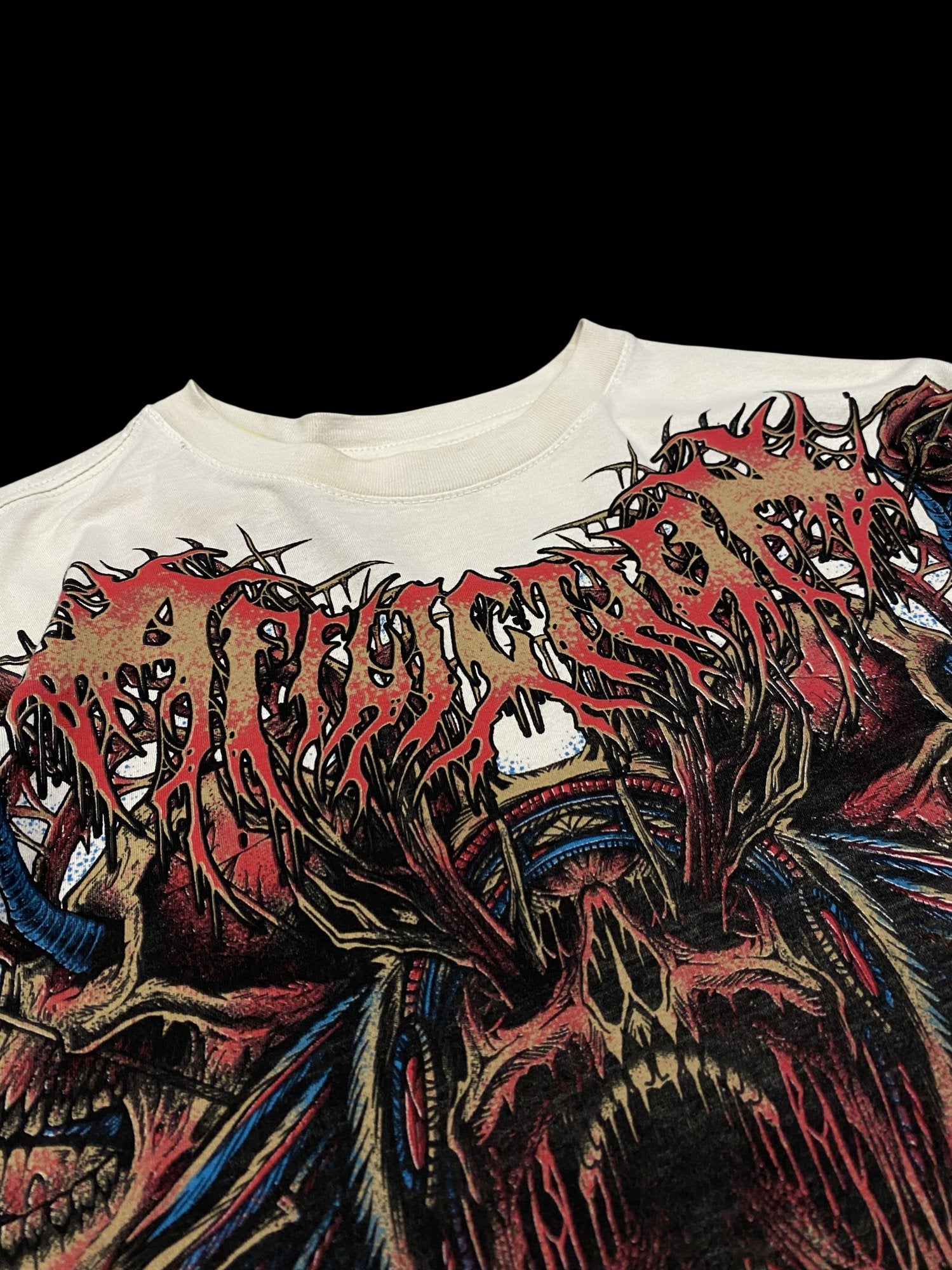 Affliction Graphic T-Shirt Beige