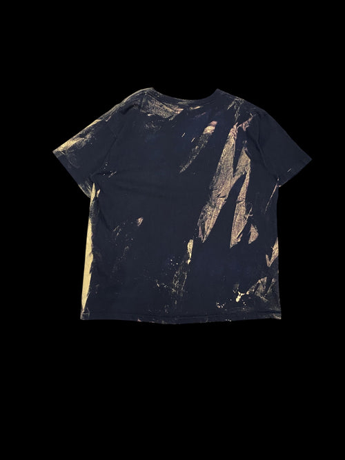 89' Anvil Graphic Skull T-shirt Black Yellow