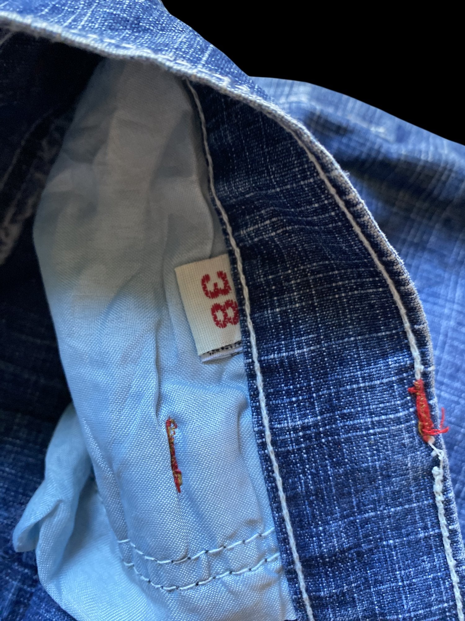 Vintage FIFTY CENT 00's Embroidered Baggy Denim Jeans Blue