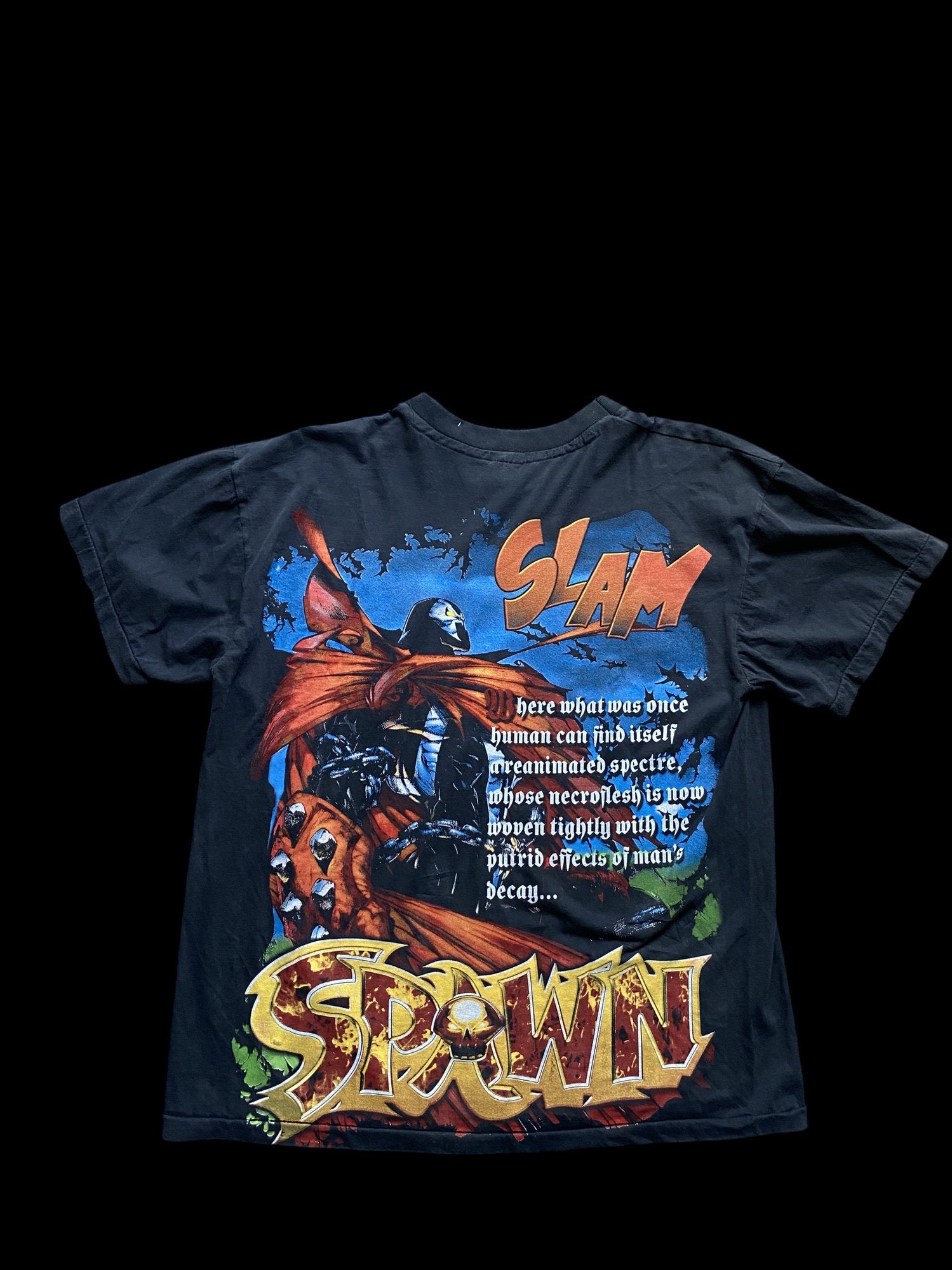 Spawn Comic Graphic T-Shirt Black