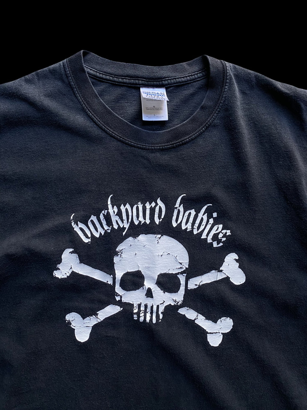 Gildan Backyard Babies Graphic T-Shirt Black