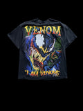 Vintage Reprint Venom Graphic Tee Black