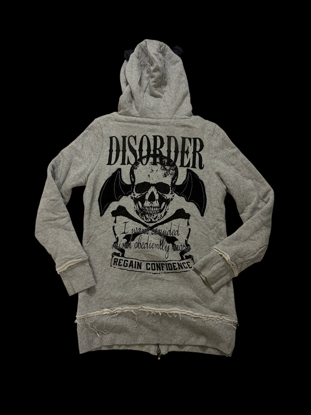 00' Ghost of Harlem Graphic Full-Zip Hoodie