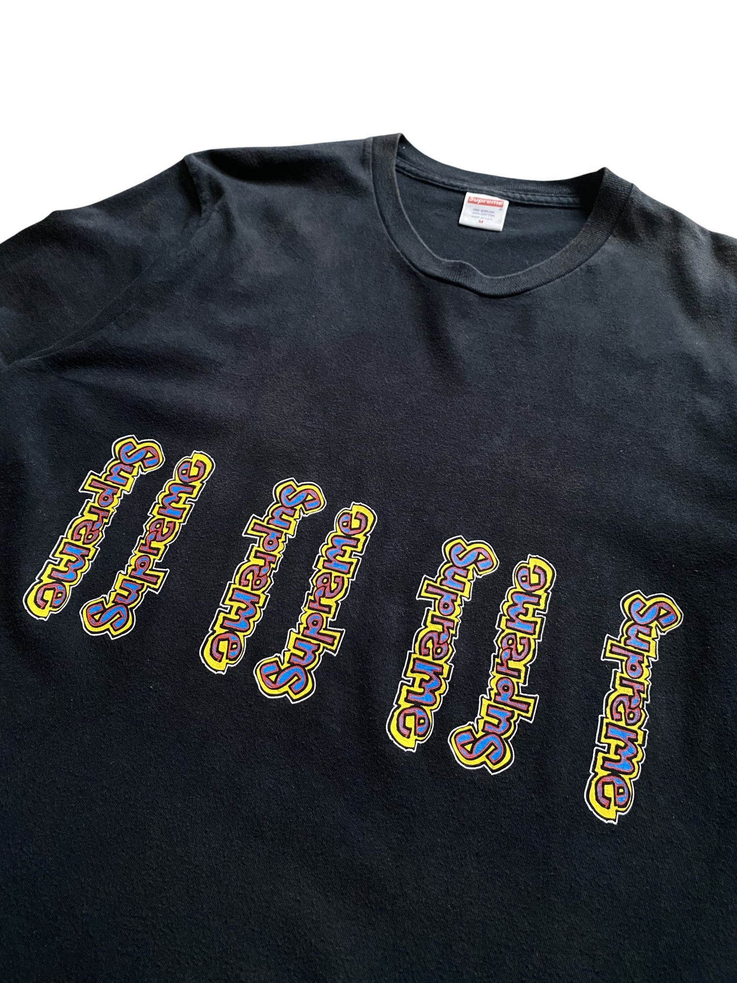 Supreme Graphic Logo T-Shirt Black