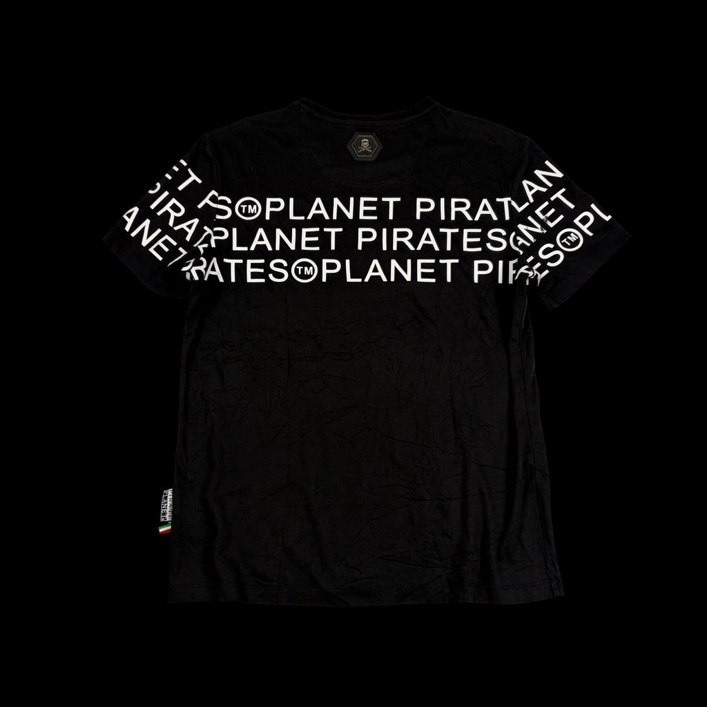 00' Planet Pirates Skull Graphic Tee