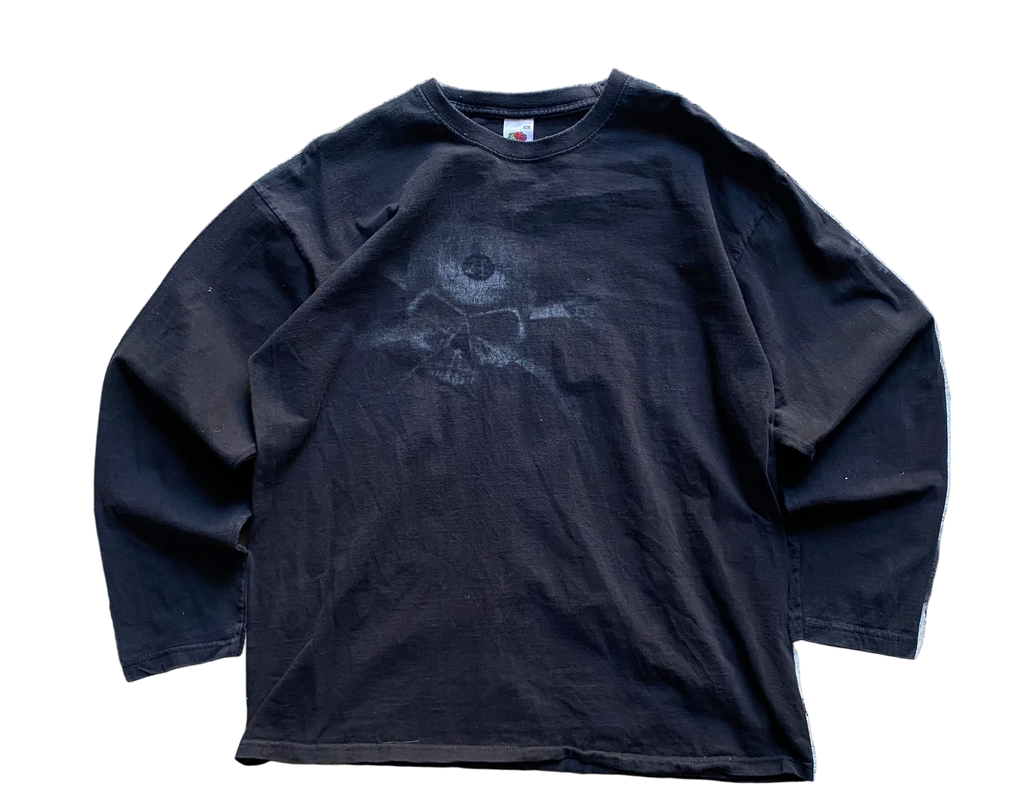 00' Skull & Crossbones Faded Shirt