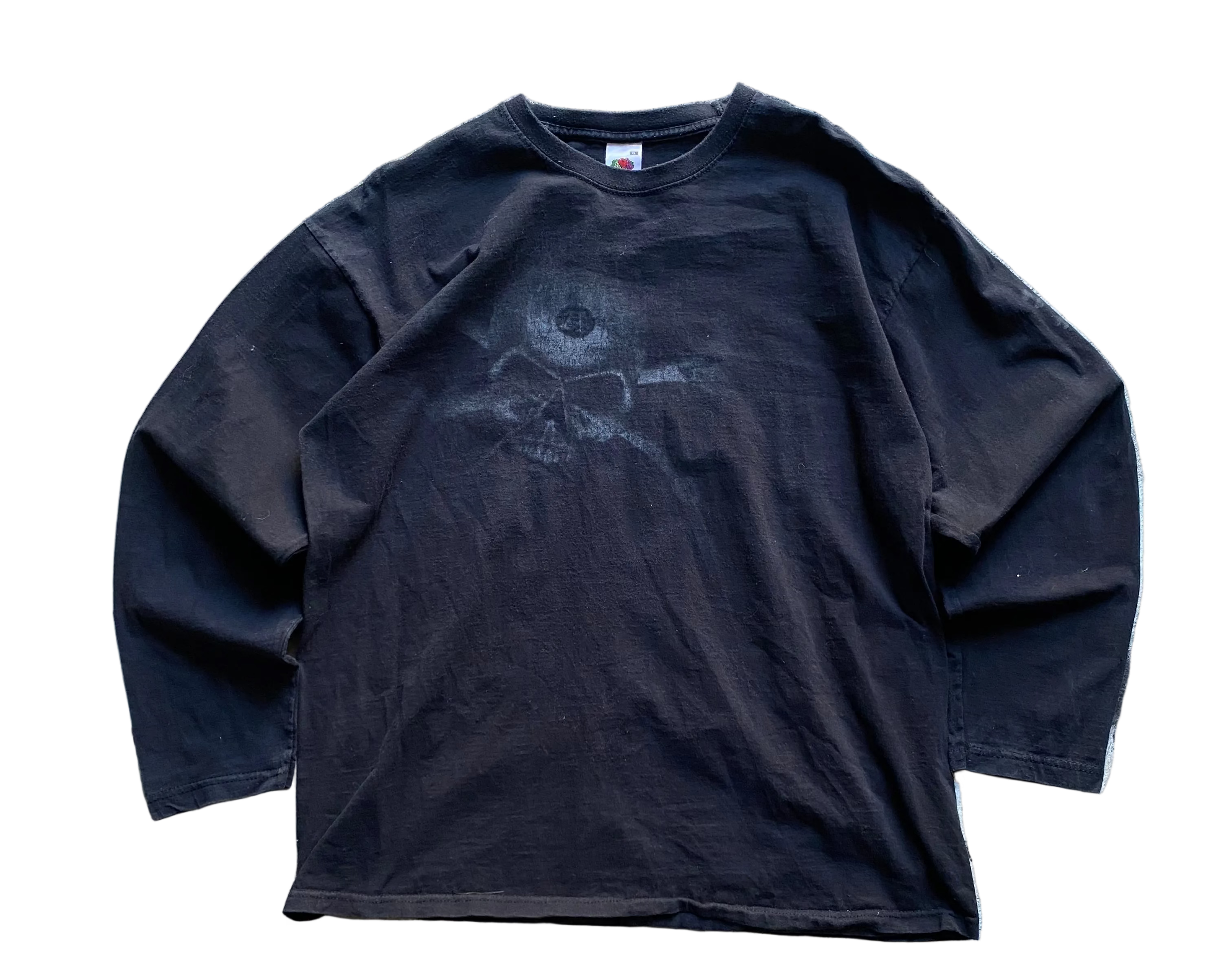 00' Skull & Crossbones Faded Shirt