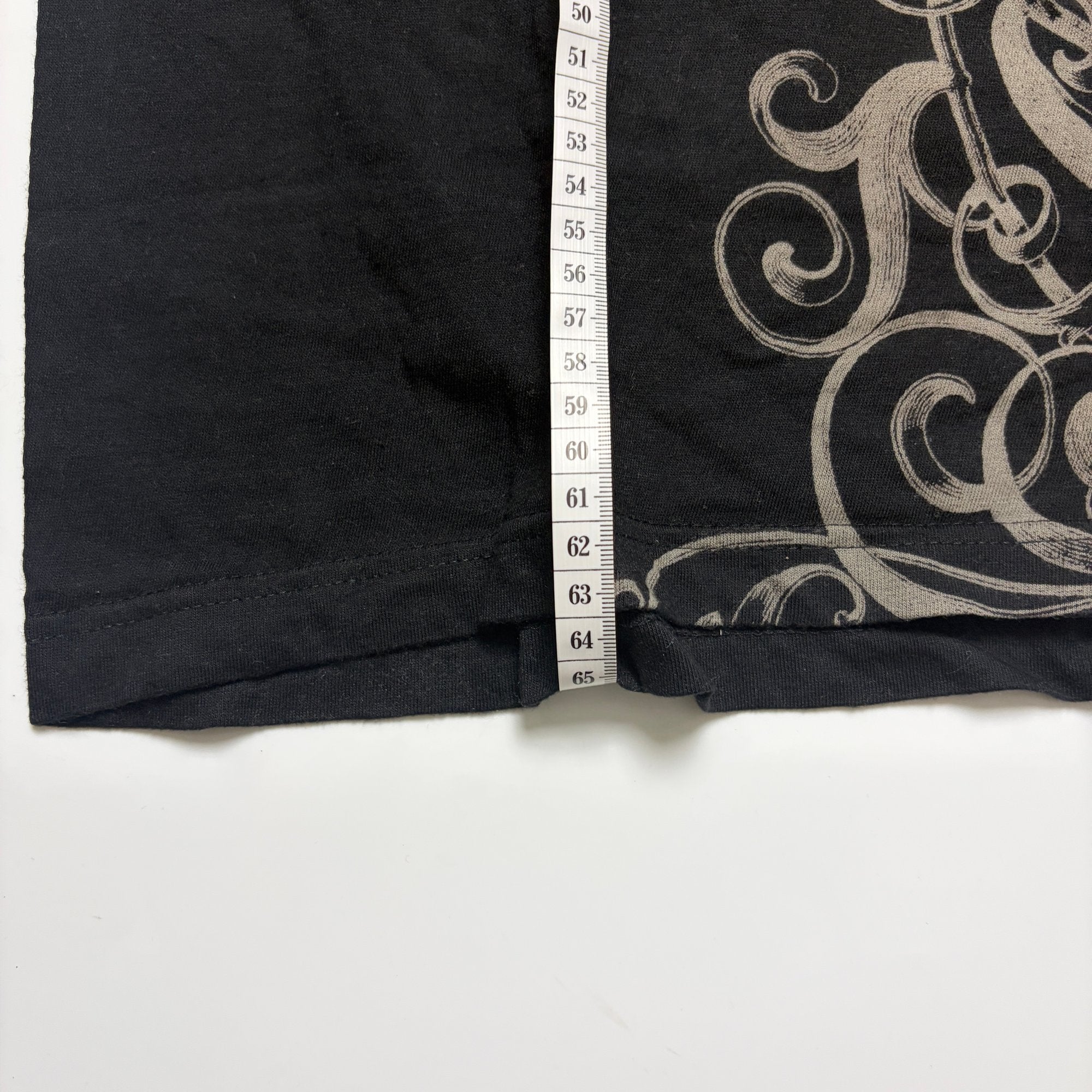 Crank All Over Graphic Short Sleeve T-Shirt Black