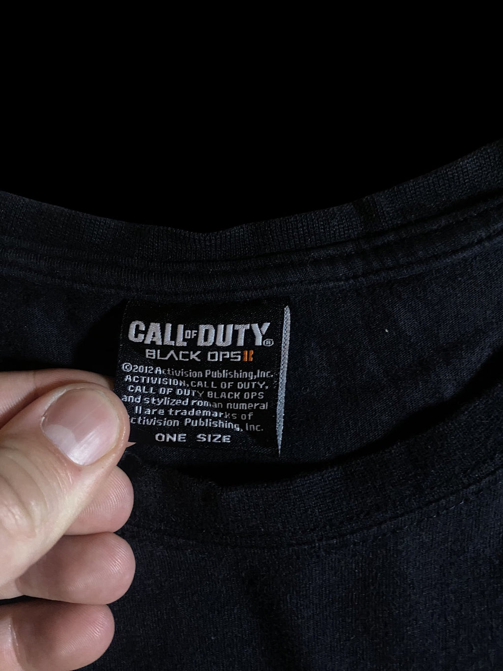 Call of Duty Black Ops II Graphic T-Shirt Black