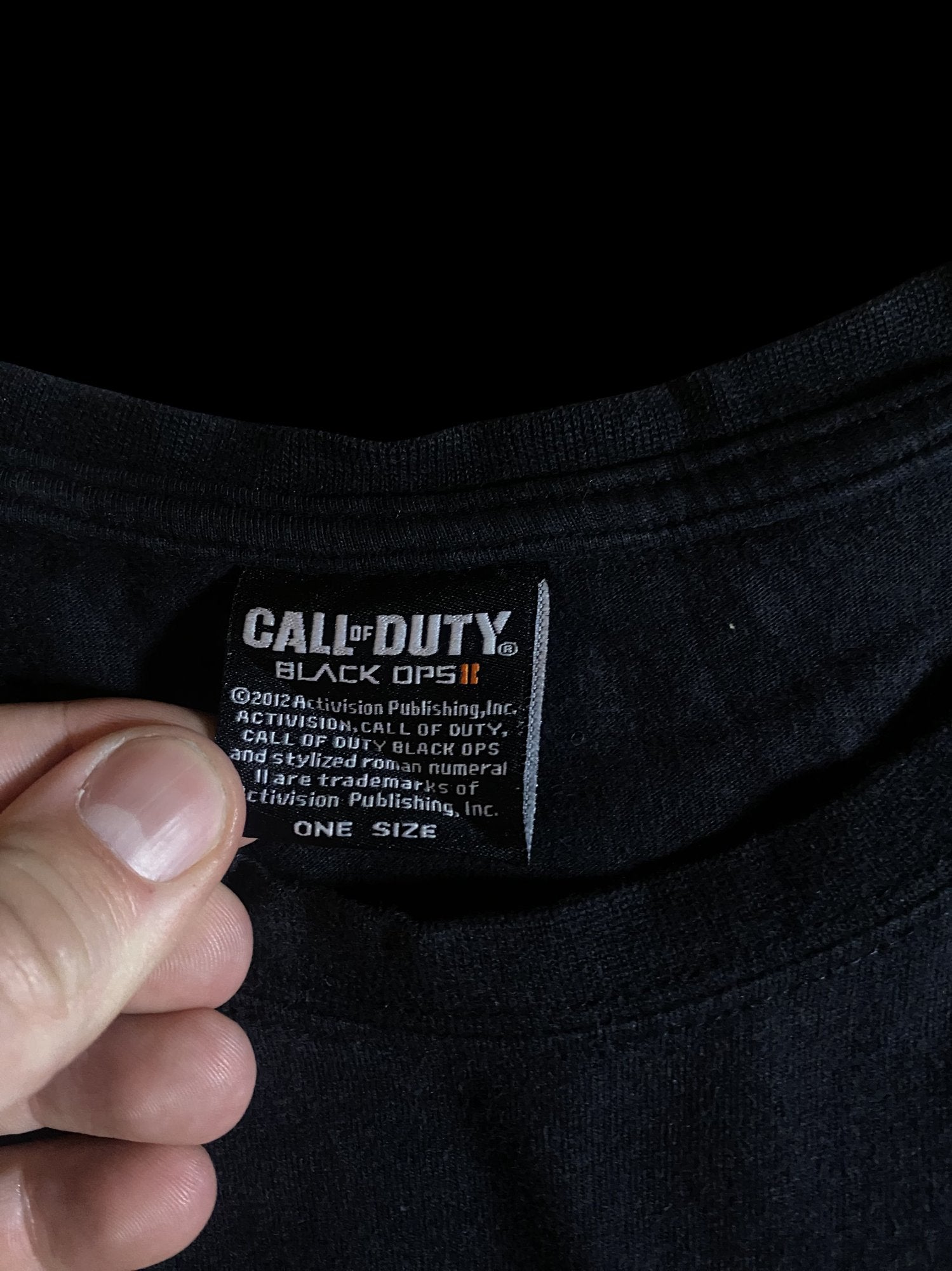Call of Duty Black Ops II Graphic T-Shirt Black