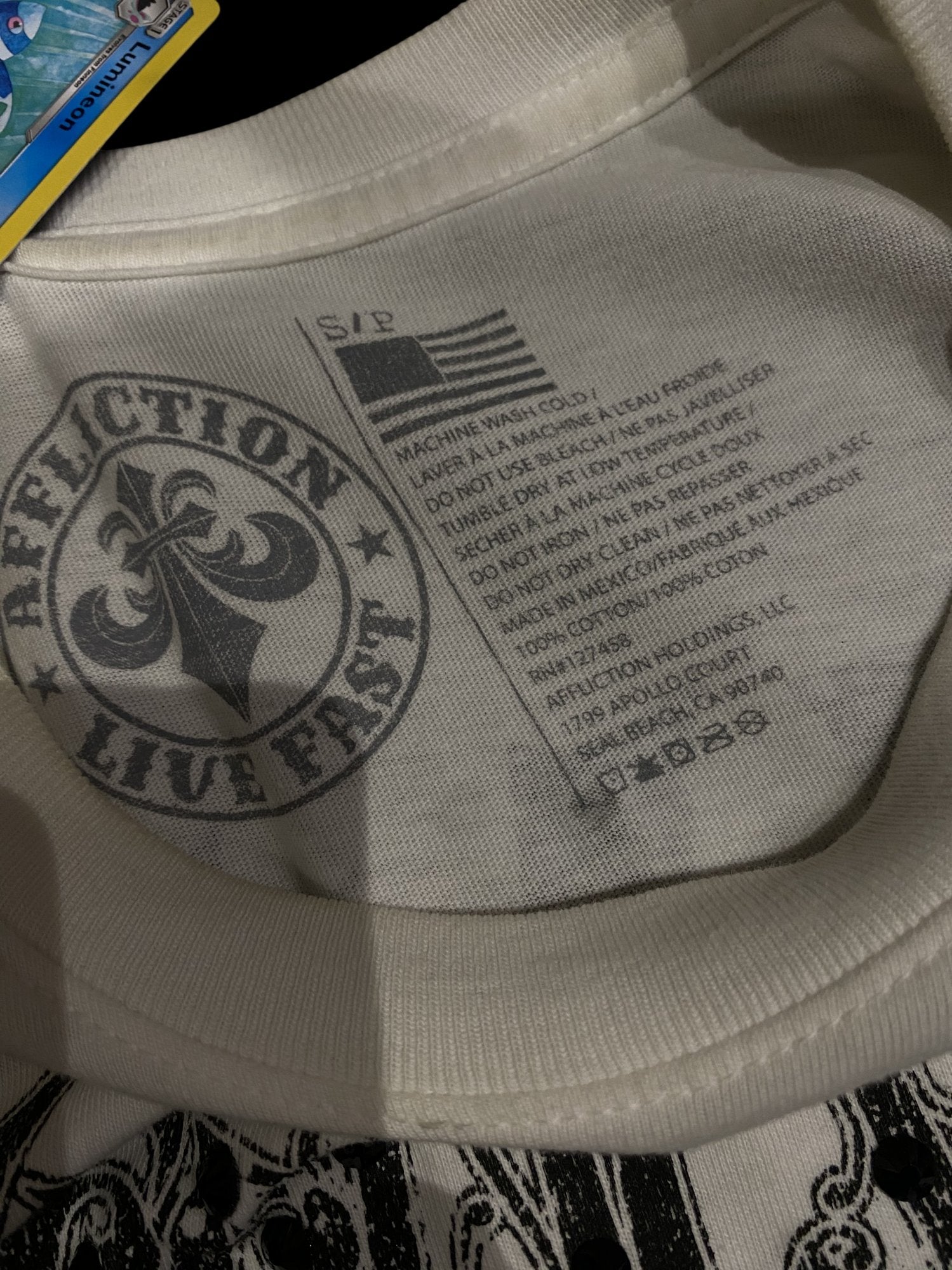 Affliction Graphic T-Shirt White