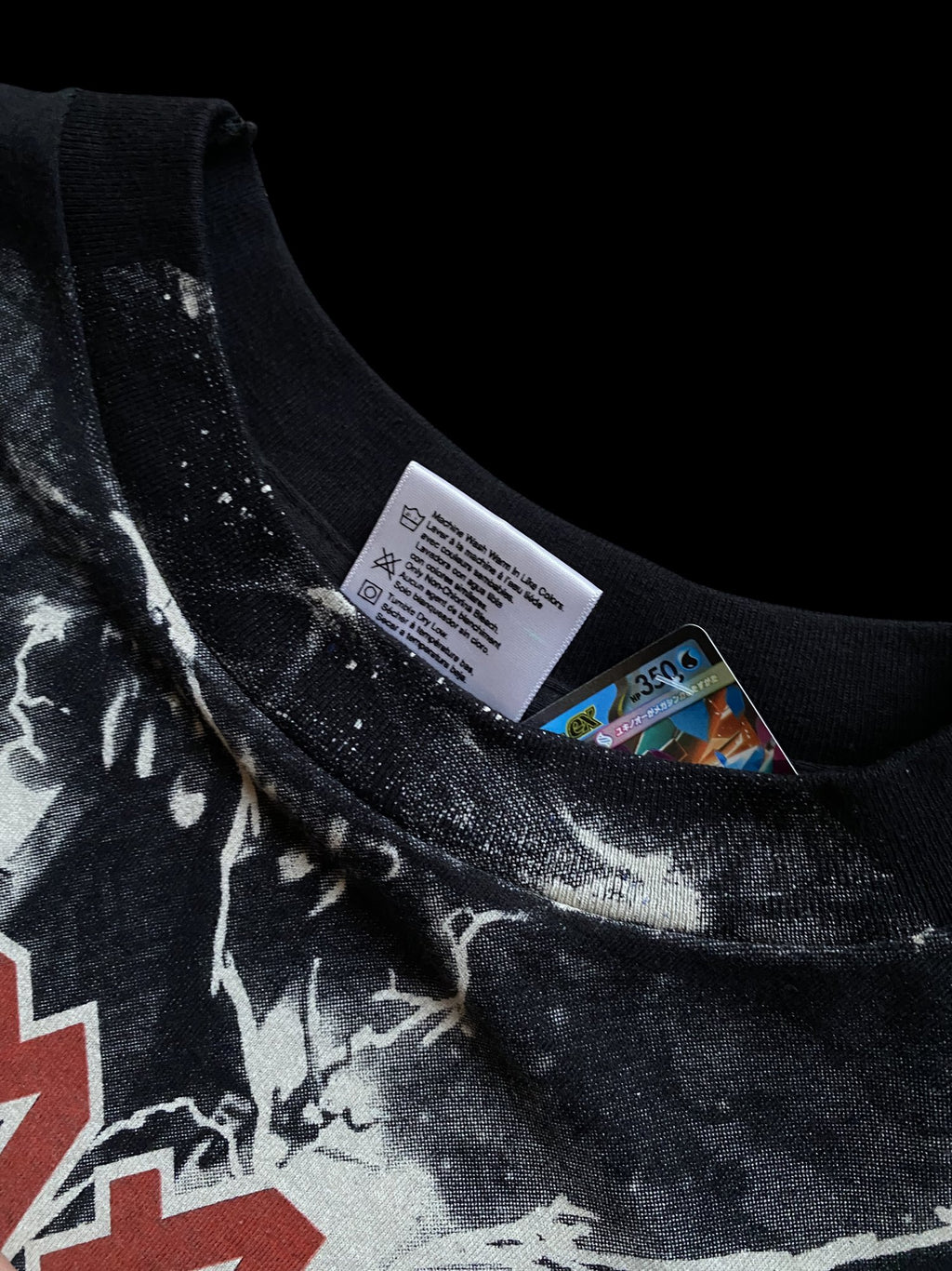 Vintage Reprint Iron Maiden Graphic Band T-shirt Black