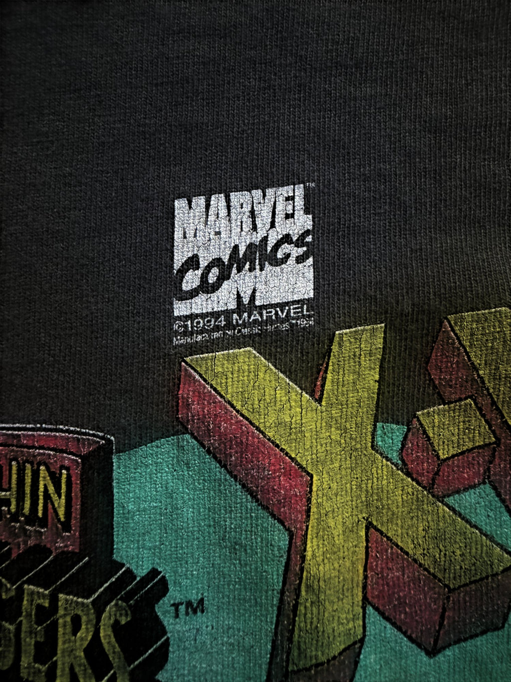 90' X-Men Power Rangers Graphic Tee