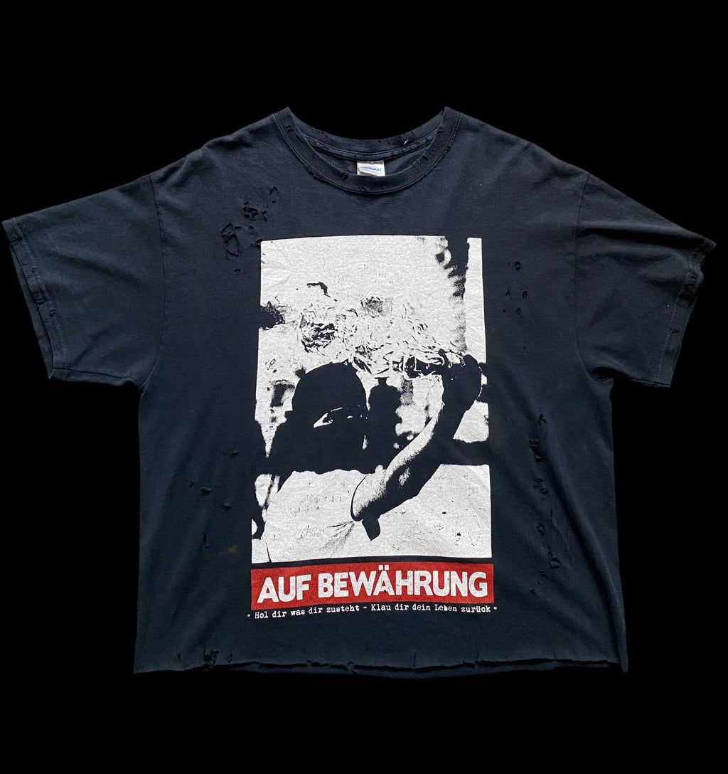 Gildan Auf Bewährung Graphic T-Shirt Black