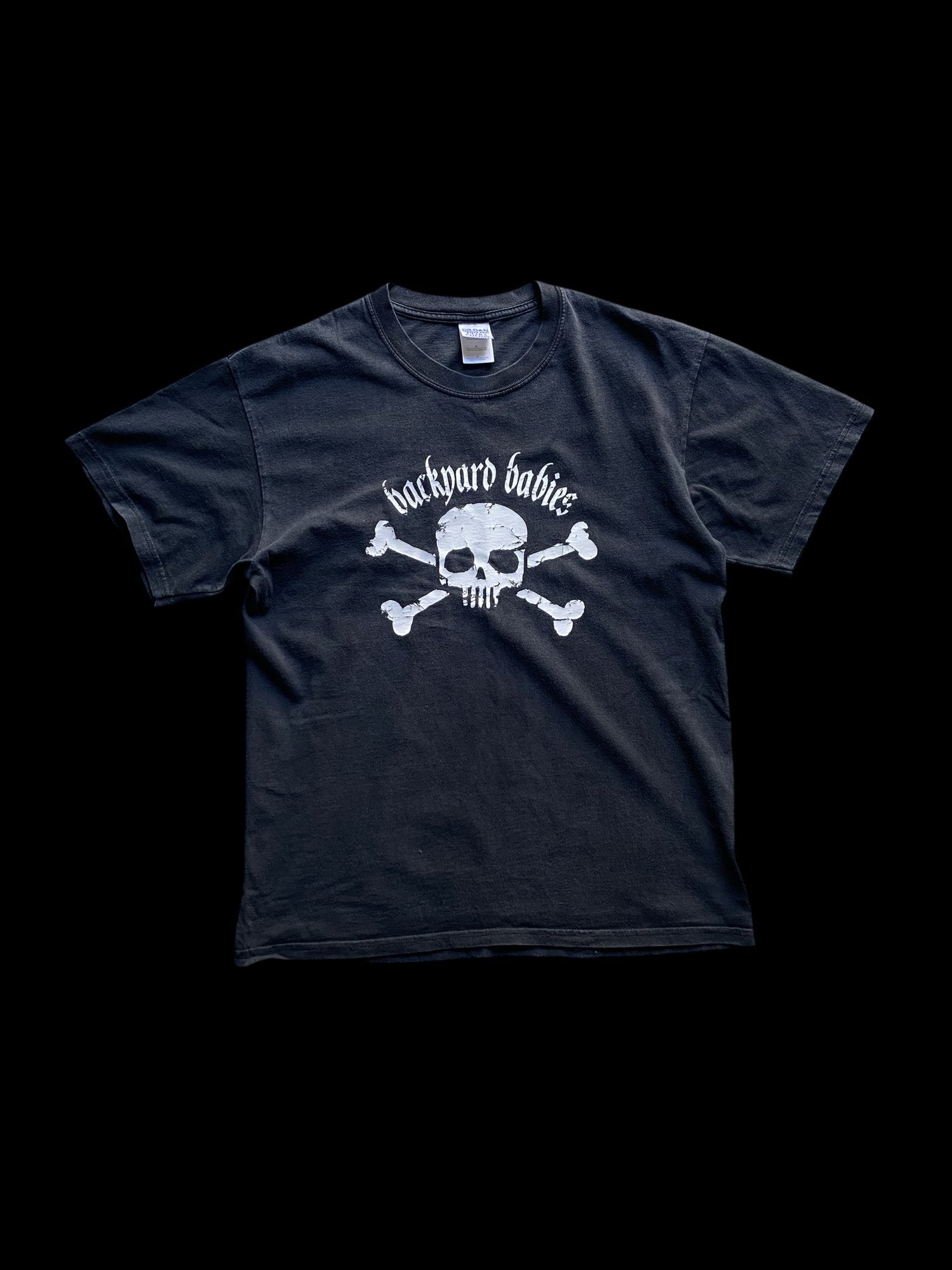 Gildan Backyard Babies Graphic T-Shirt Black
