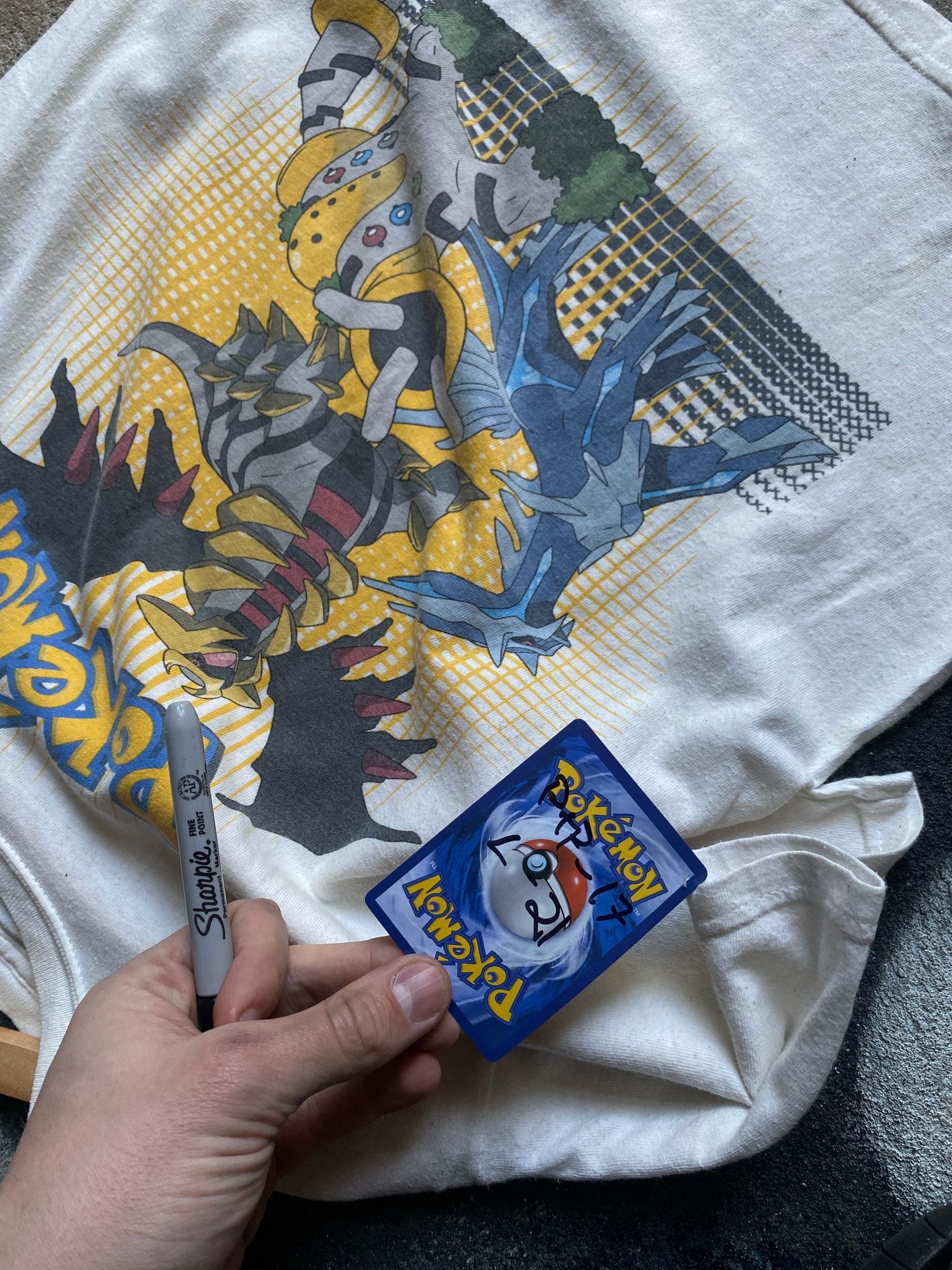 Gildan Pokémon Graphic T-Shirt White