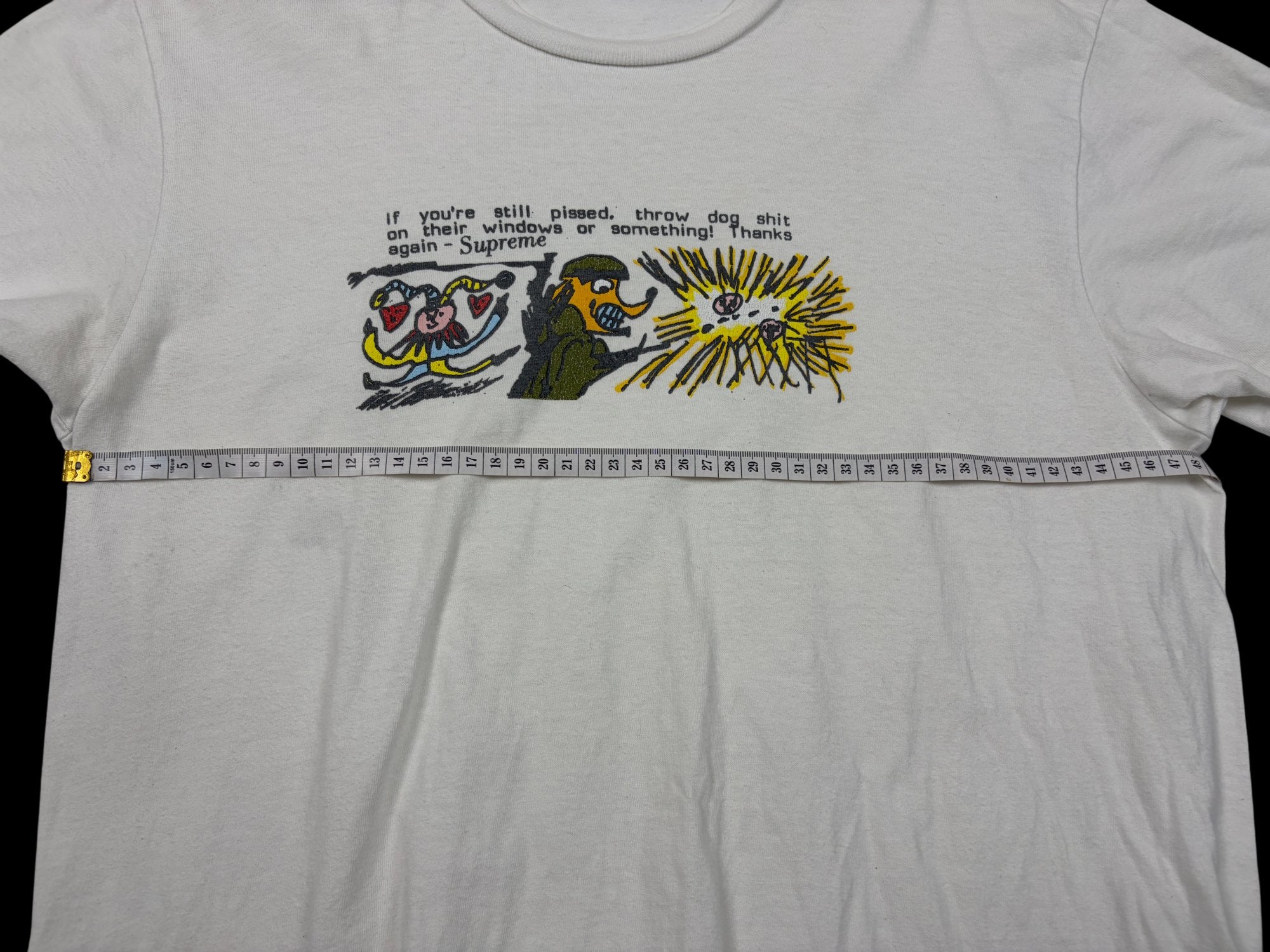 16' Supreme WAR Graphic Print Tee