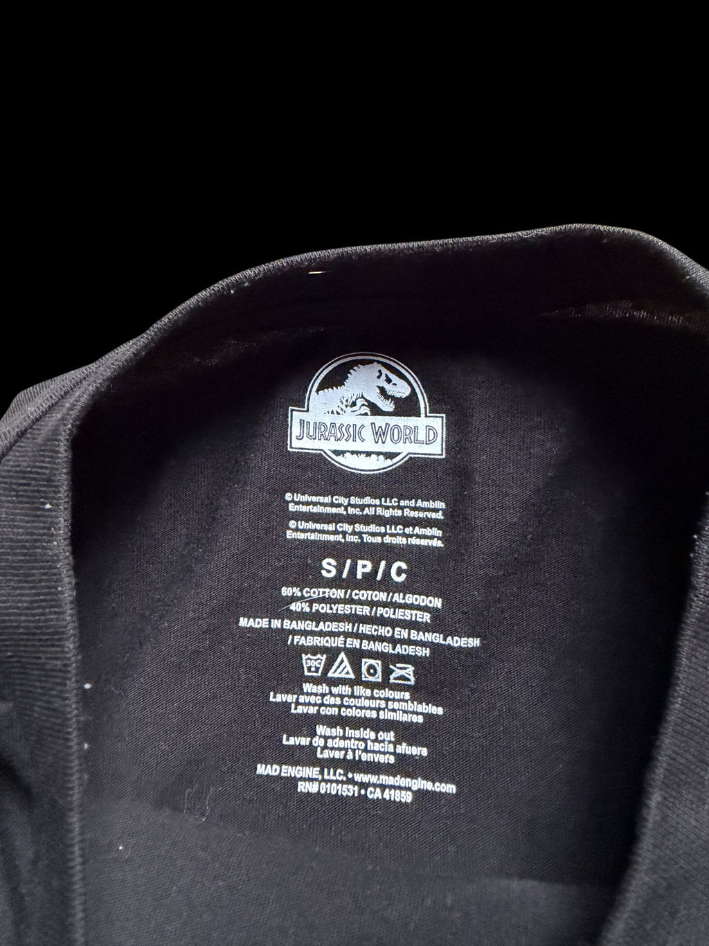 17' Jurassic World Graphic Tee