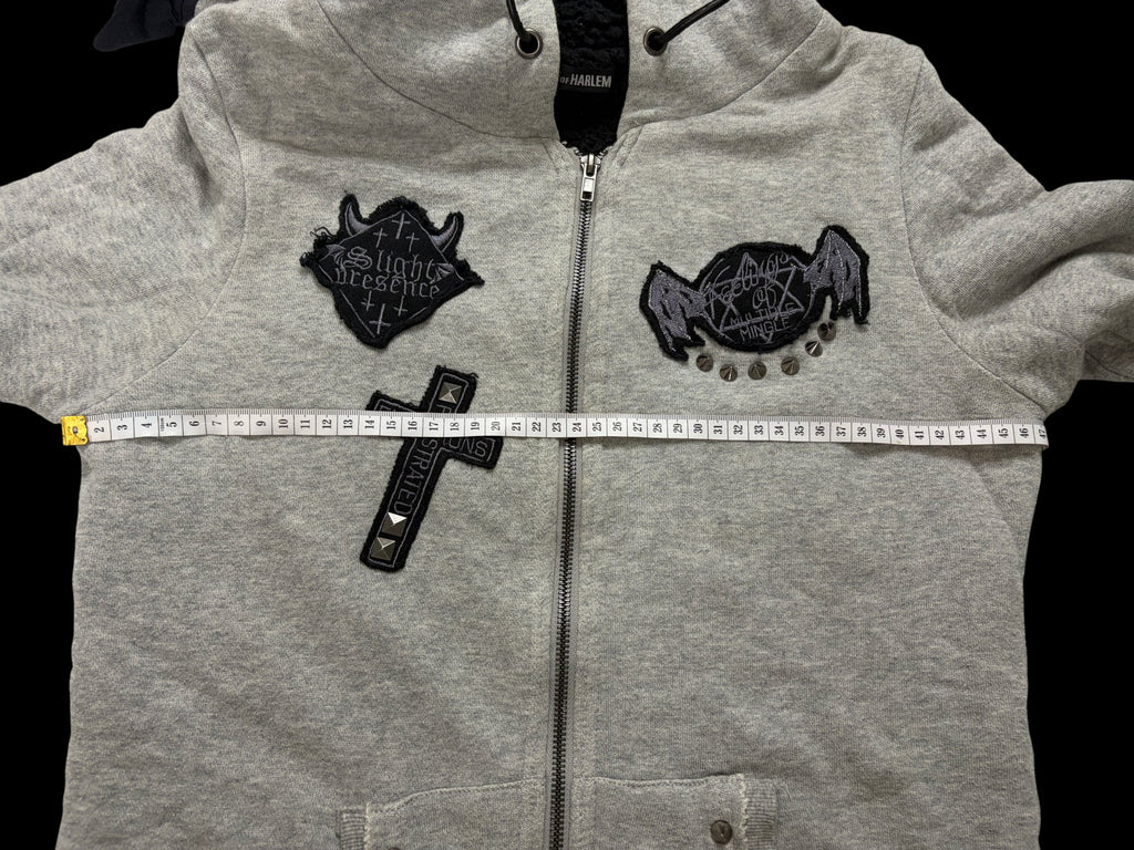 00' Ghost of Harlem Graphic Full-Zip Hoodie